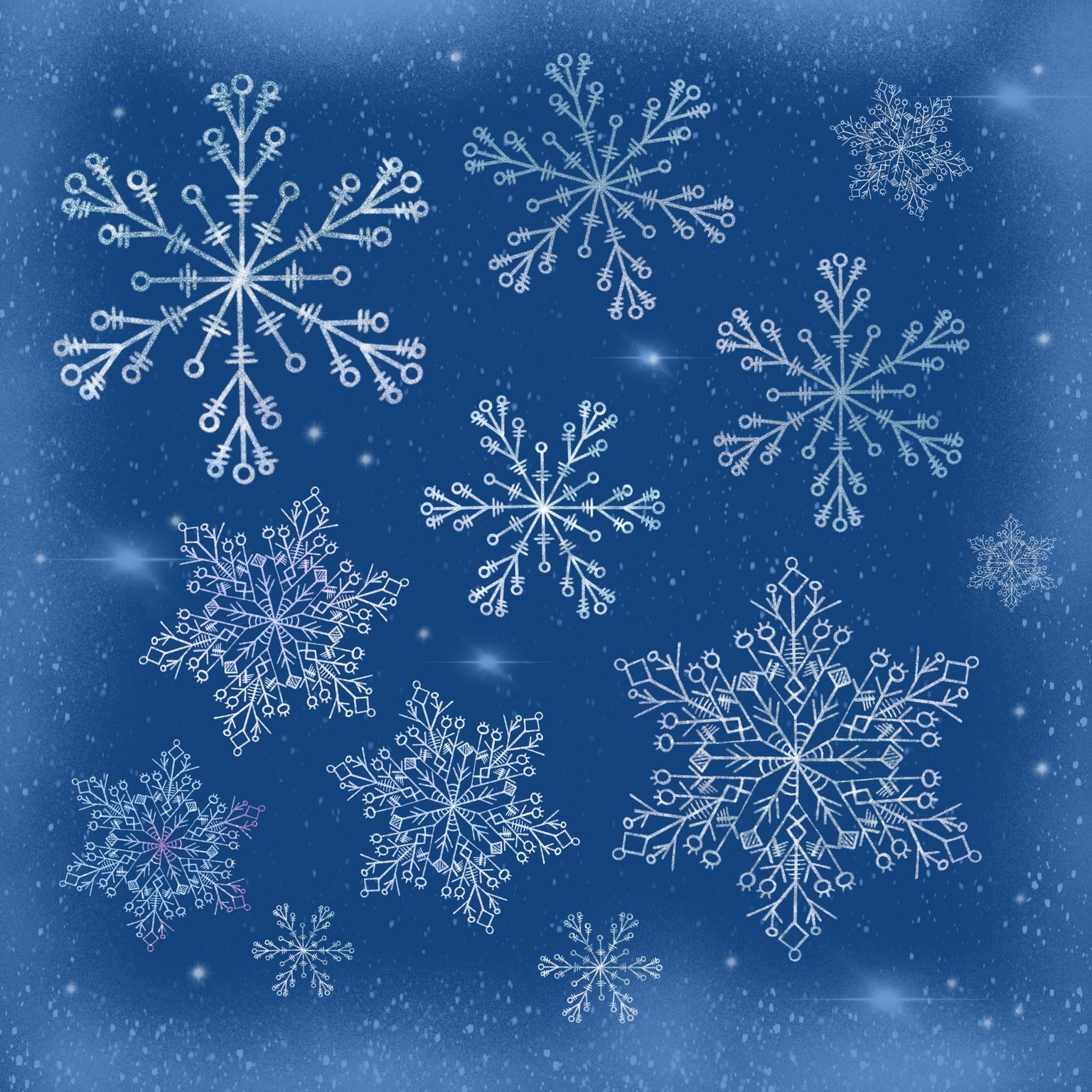 Winter and Christmas daily art - image 25 - student project