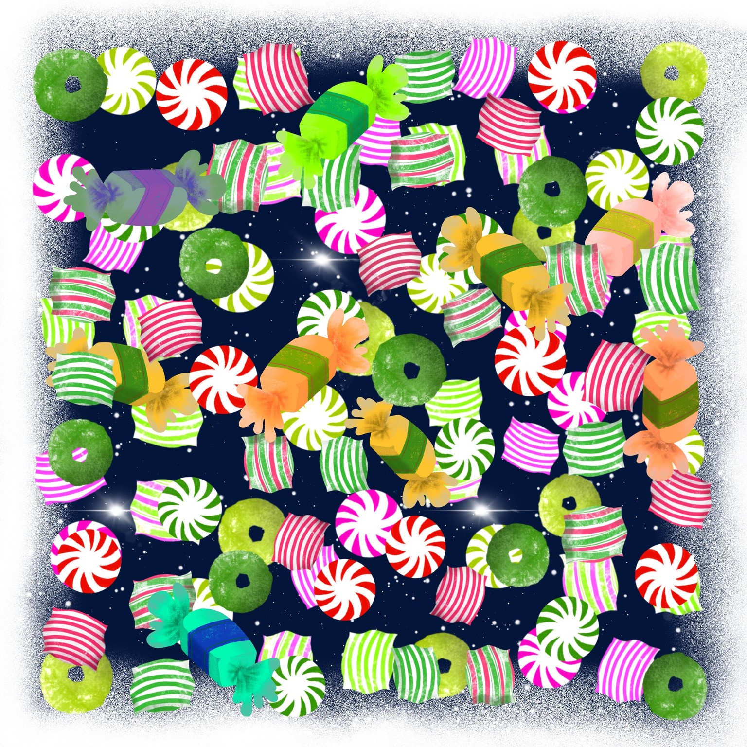 Winter and Christmas daily art - image 8 - student project