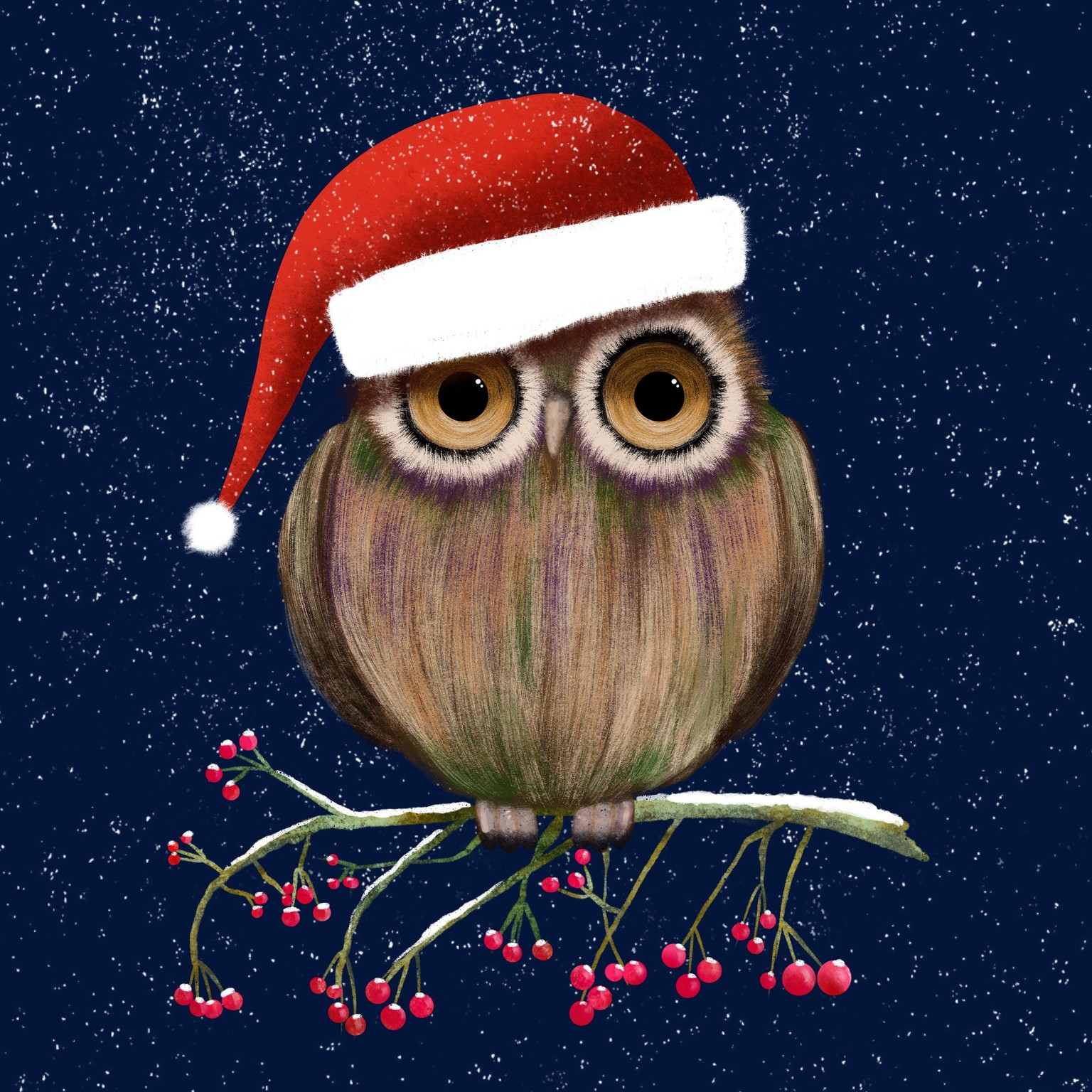 Winter and Christmas daily art - image 2 - student project