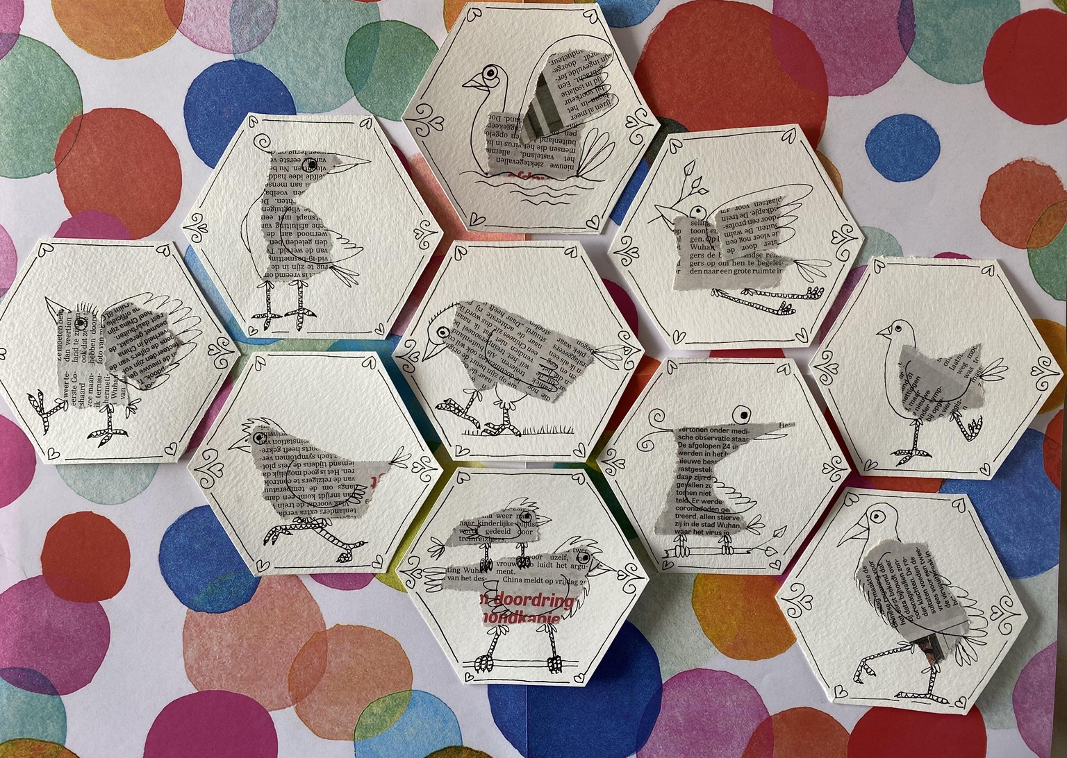 100 birds - image 2 - student project