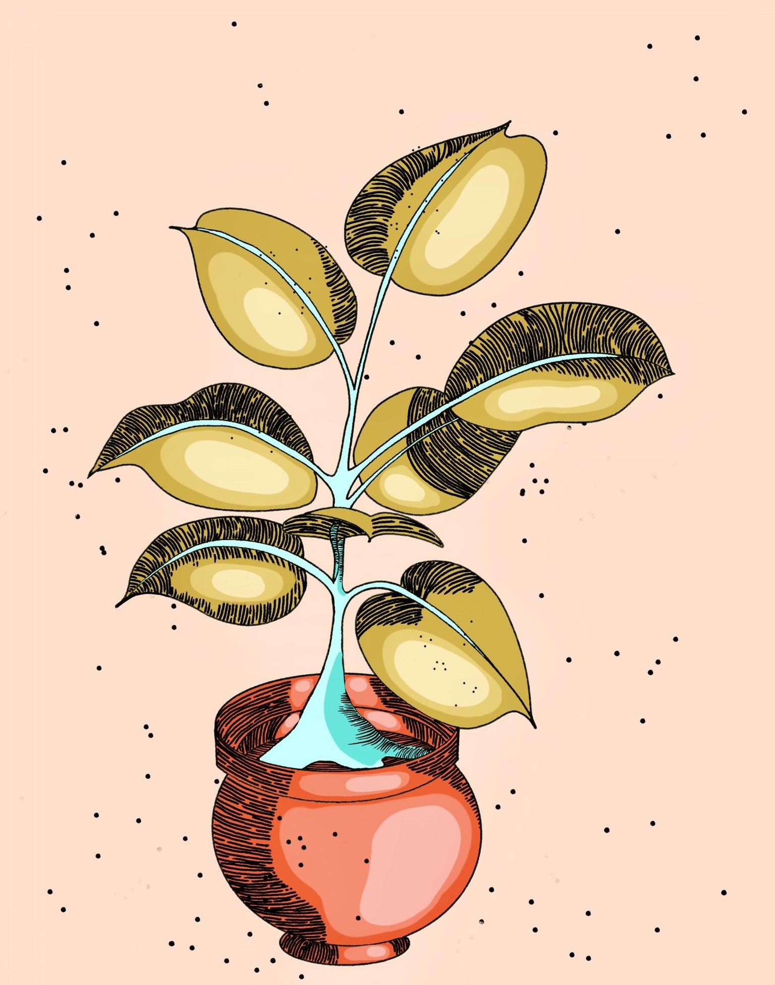 Ink illustrations - image 4 - student project