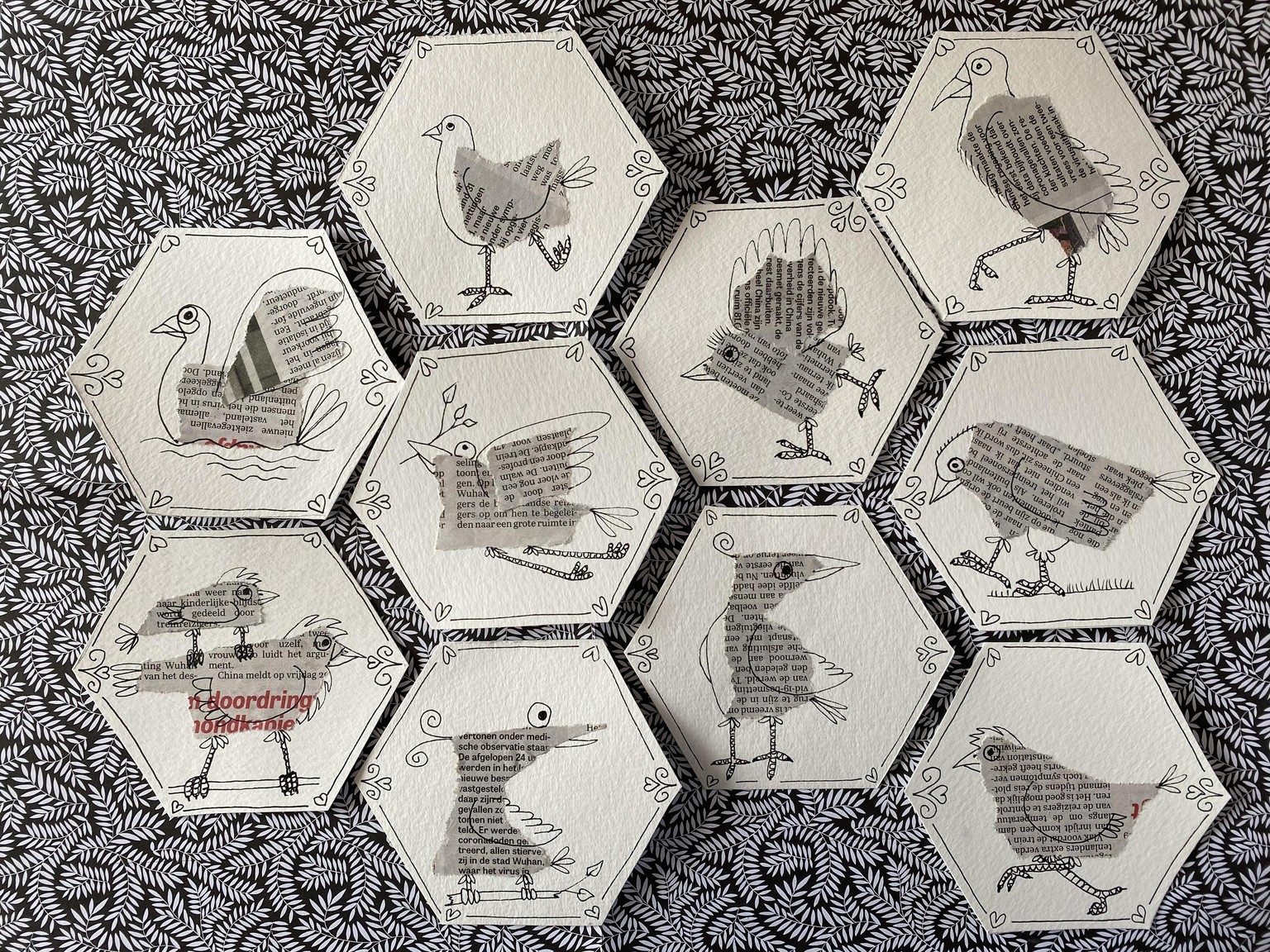 100 birds - image 1 - student project