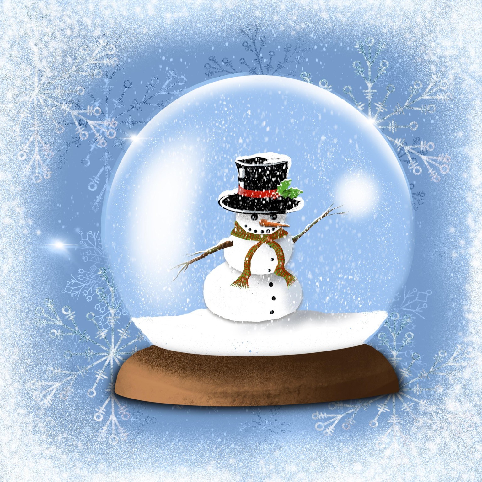 Winter and Christmas daily art - image 20 - student project