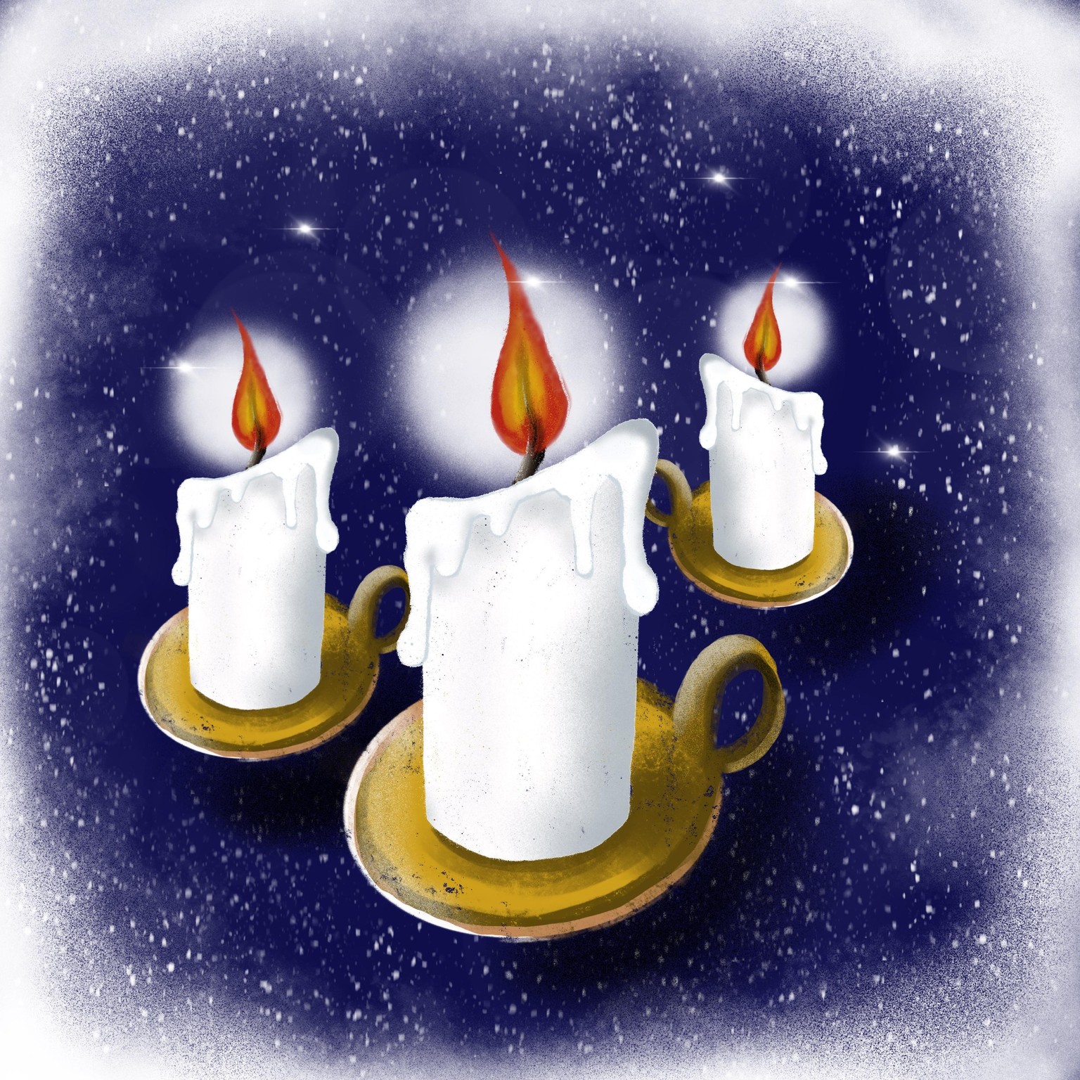 Winter and Christmas daily art - image 17 - student project