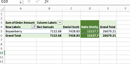 Excel Project - image 1 - student project