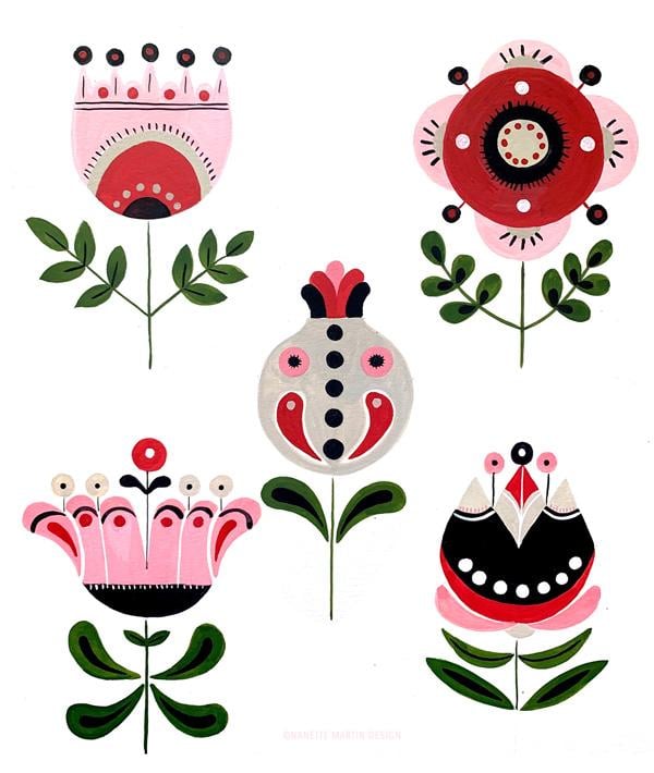 My Modern Folk Art - image 3 - student project
