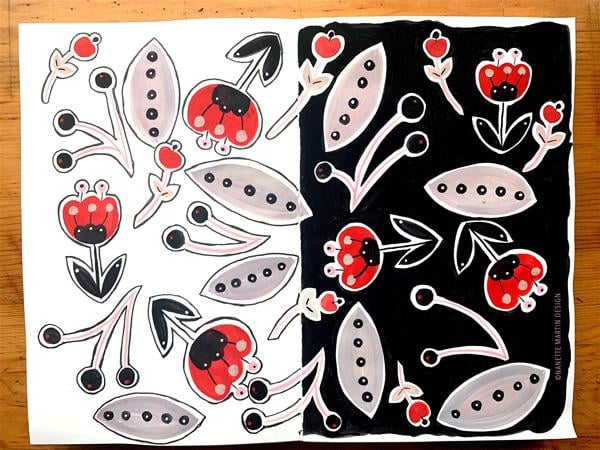 My Modern Folk Art - image 2 - student project