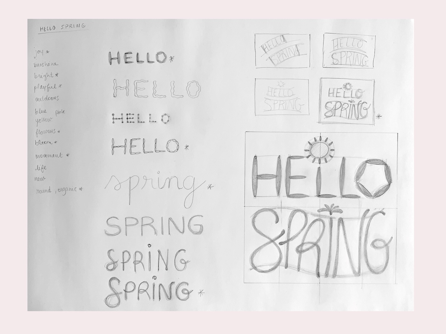 Hand Lettering Basics - image 1 - student project