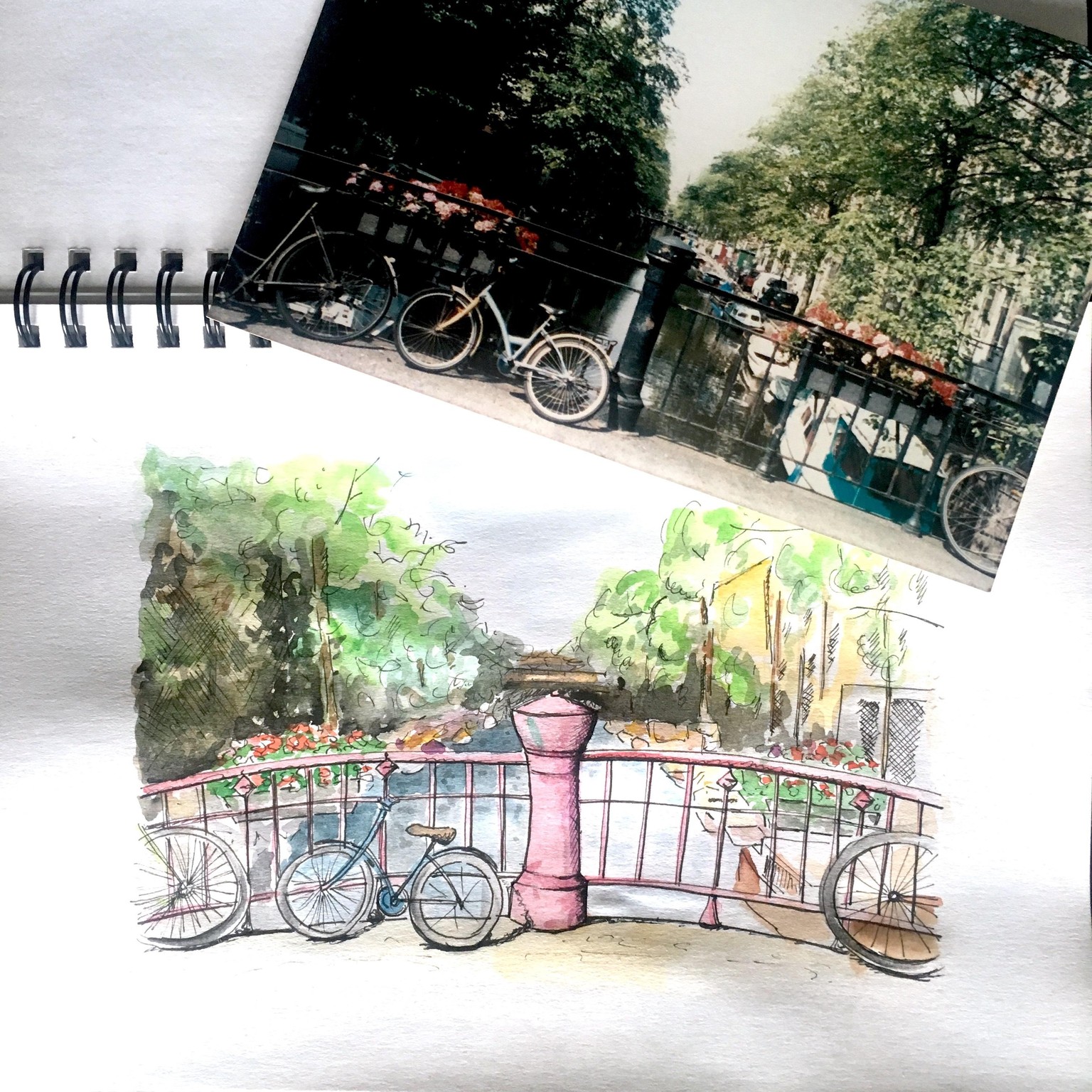 Urban Sketching - image 1 - student project