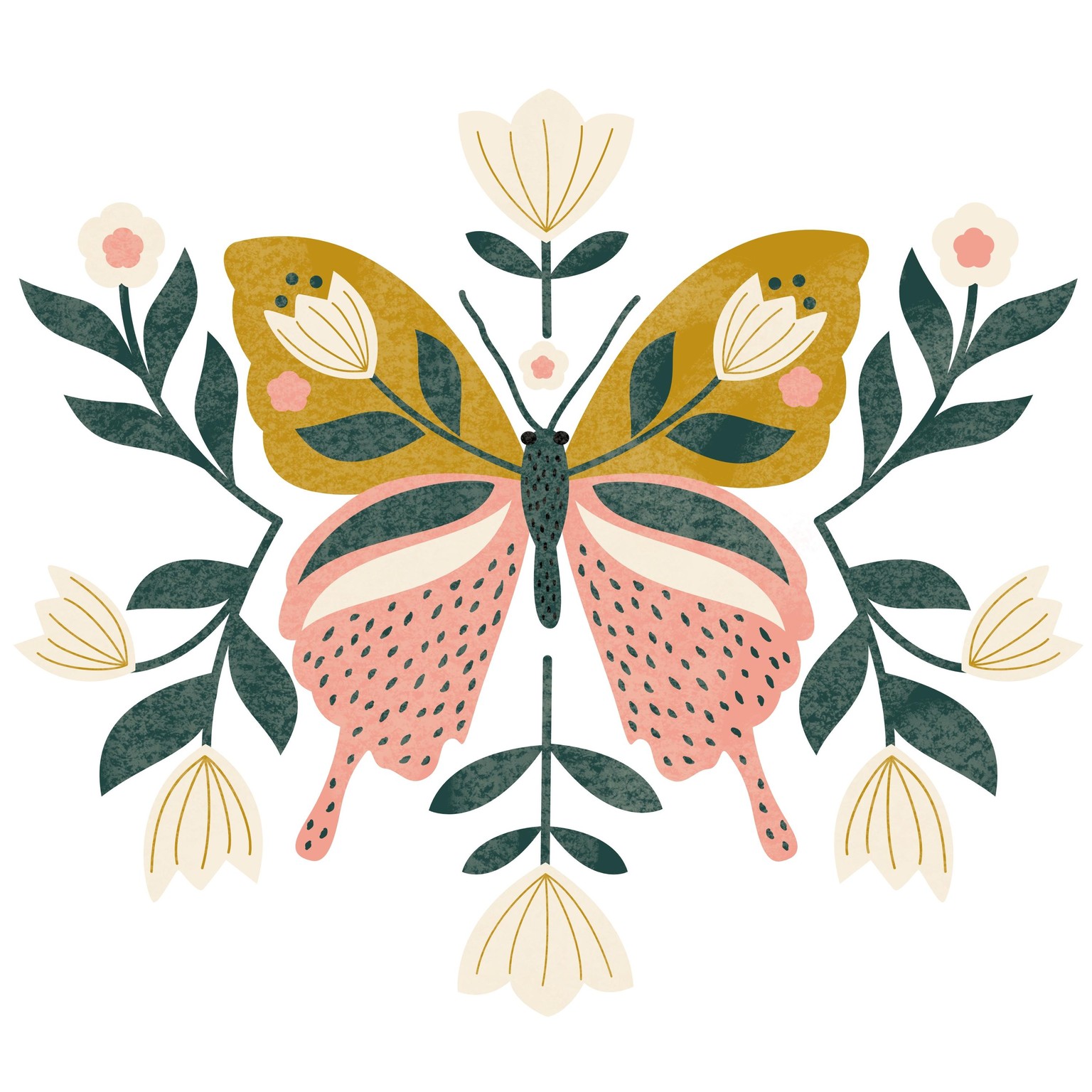 Butterfly_illustration_procreate - image 1 - student project