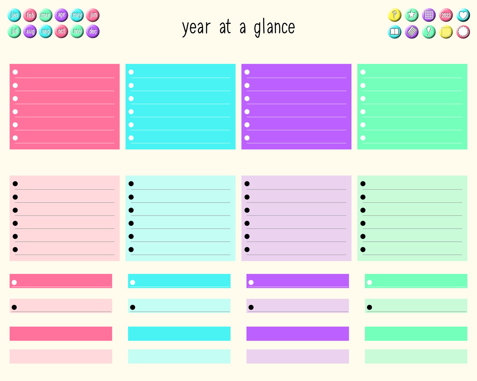 2022 Planner - image 7 - student project