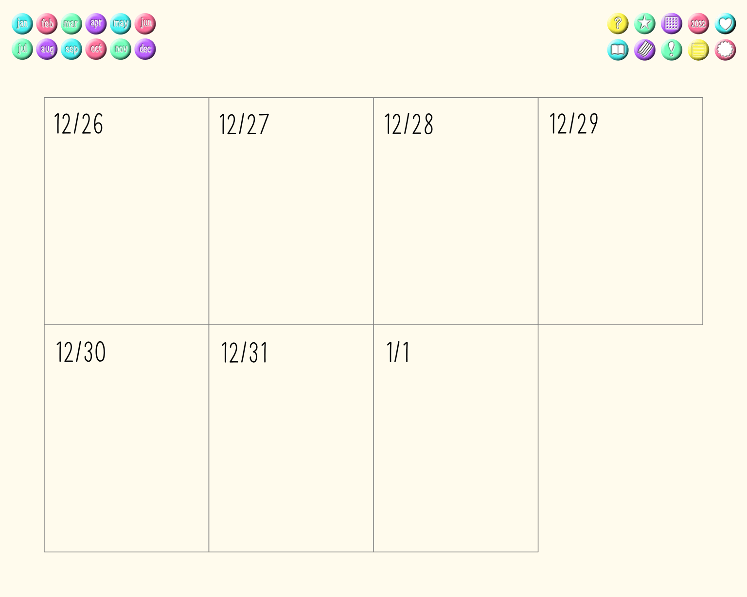 2022 Planner - image 4 - student project