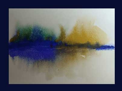 Watercolour landscapes - image 1 - student project