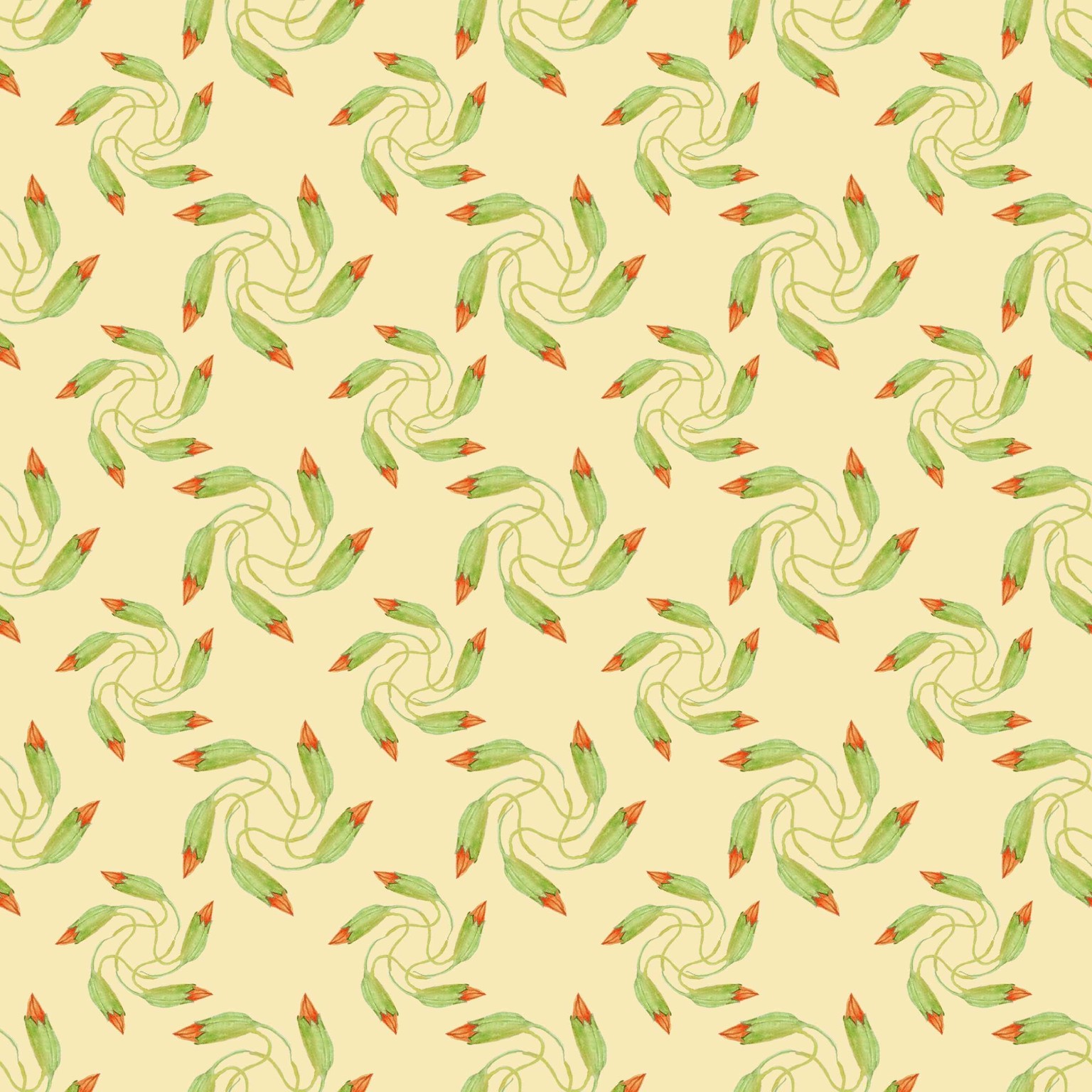 Scattered Nastursiums - image 4 - student project