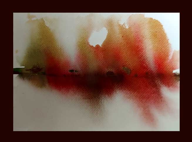 Watercolour landscapes - image 2 - student project
