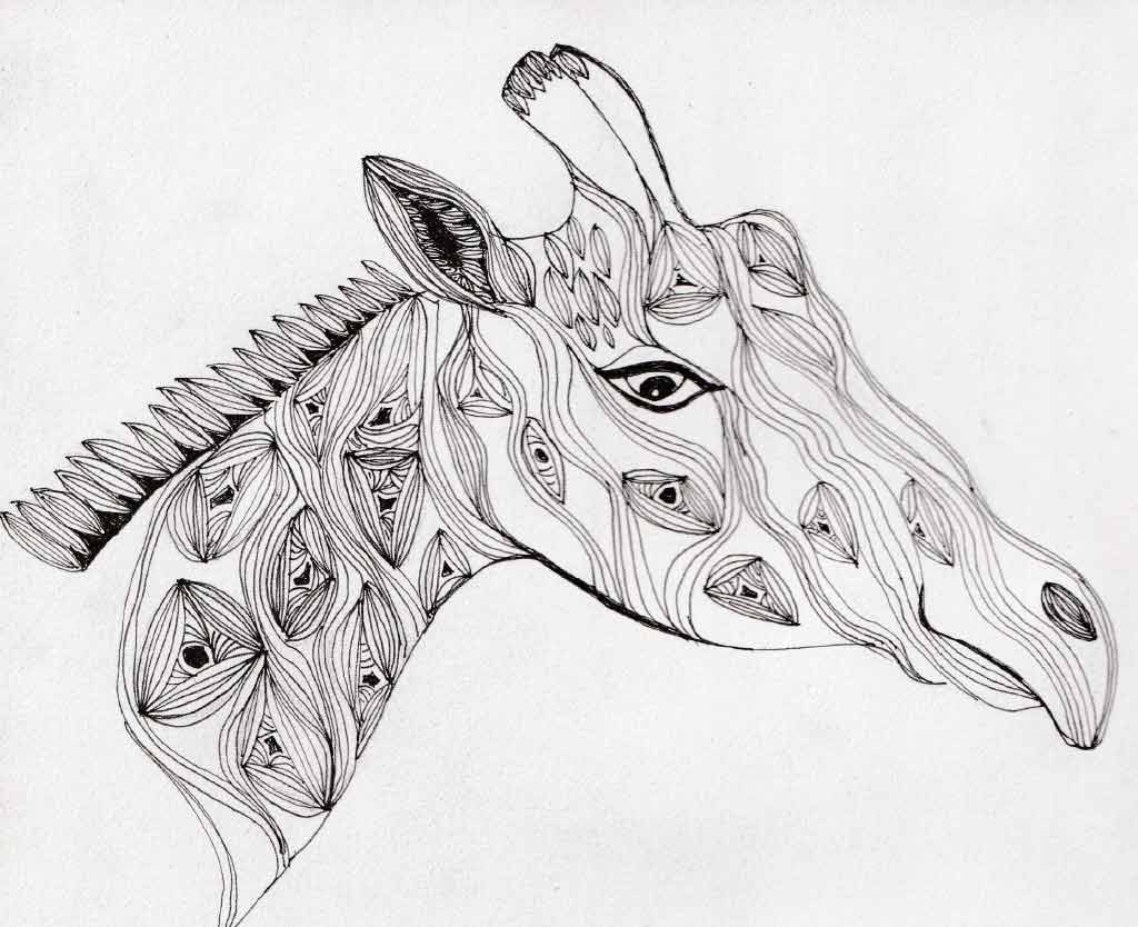 A crow and a giraffe - image 2 - student project