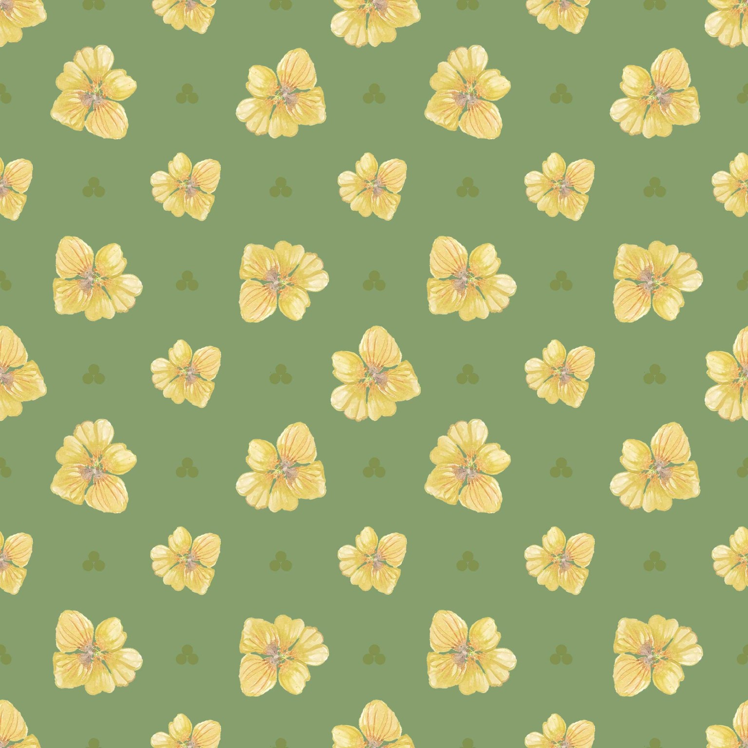 Scattered Nastursiums - image 3 - student project