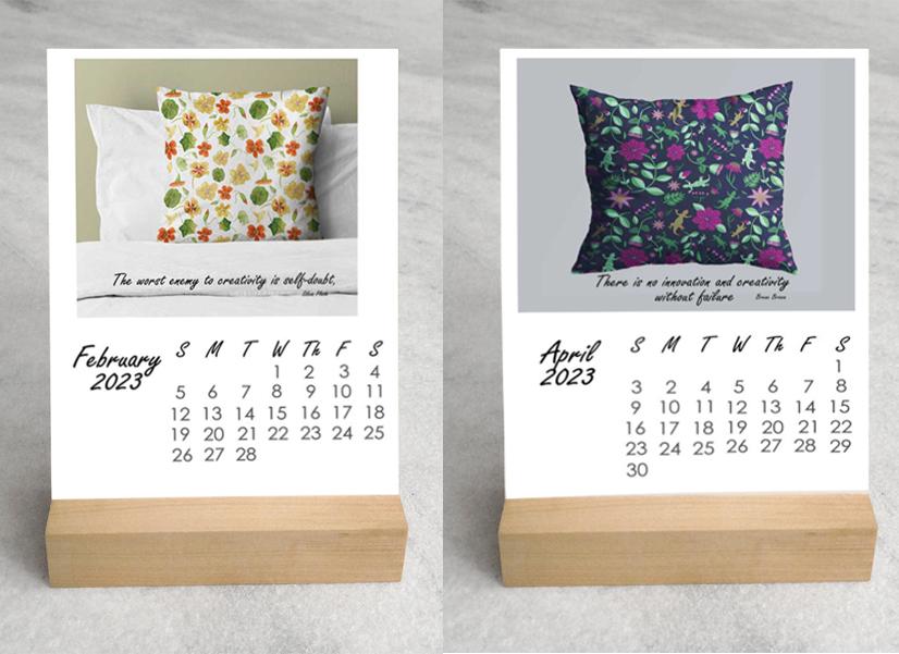 2023 inspiration calendar - image 3 - student project