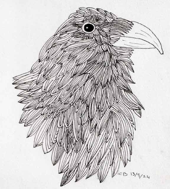 A crow and a giraffe - image 1 - student project