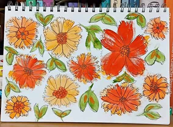 Some Summer sketchbook pages - image 2 - student project