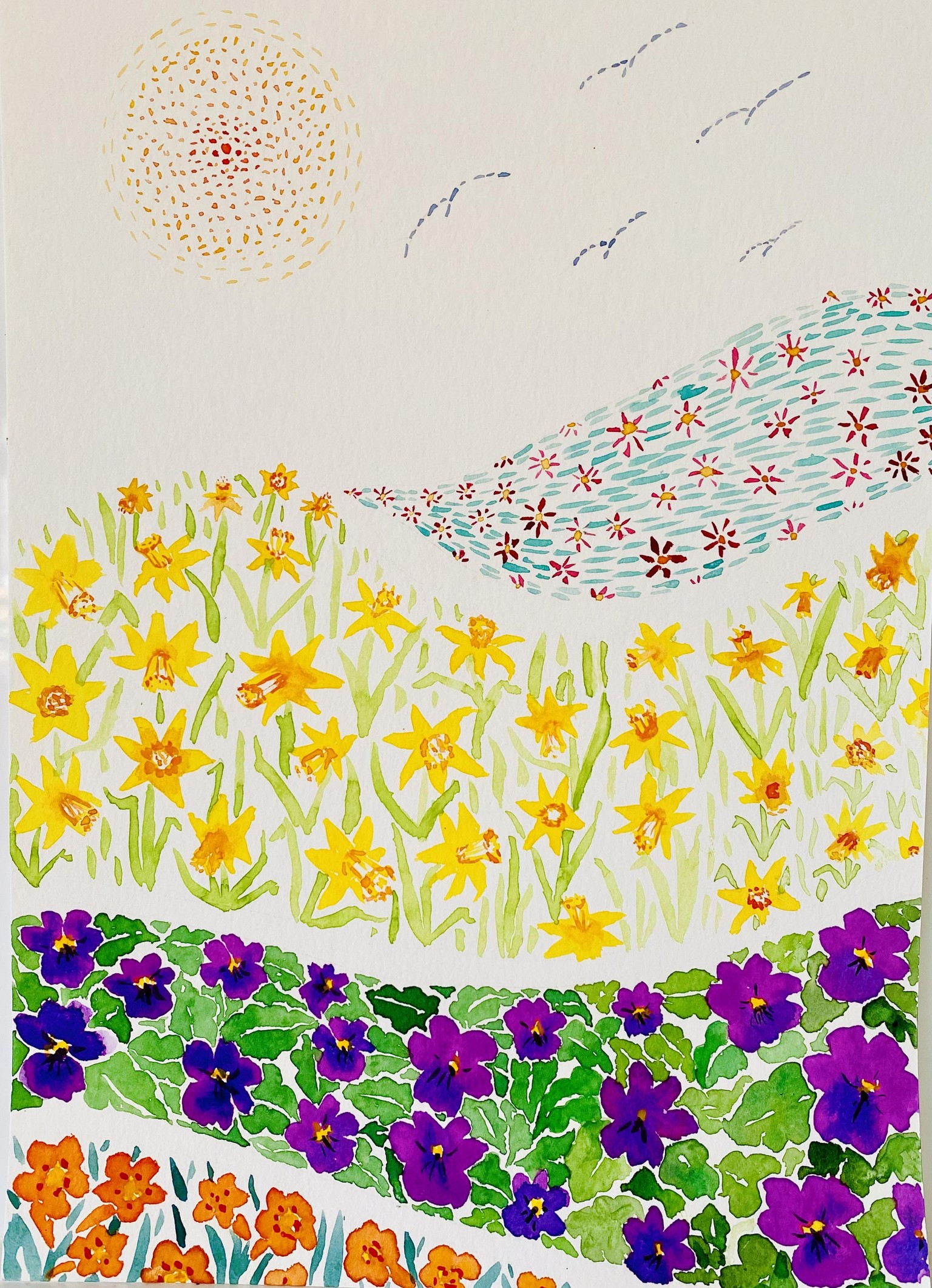 pattern landscapes and flower fields - image 2 - student project