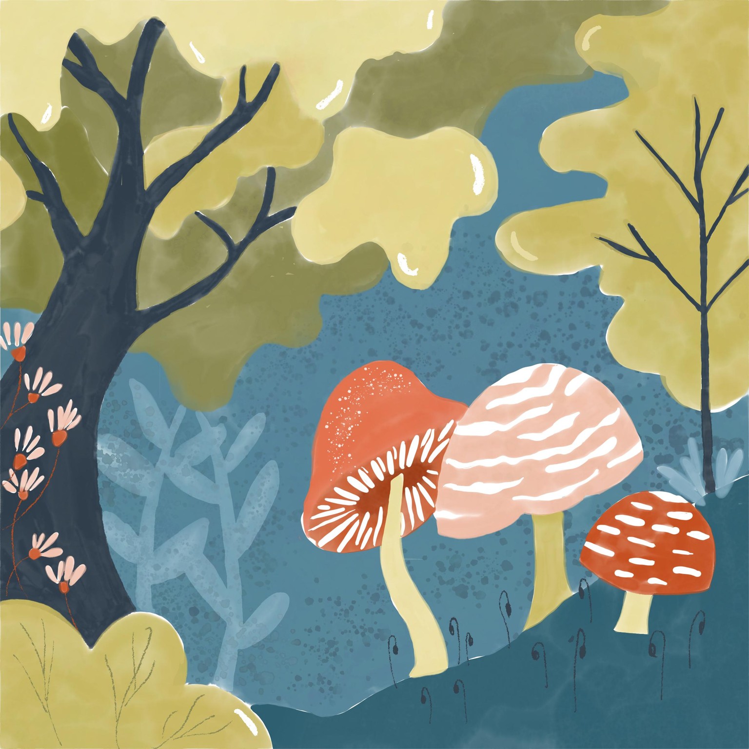 Garden at night - image 2 - student project