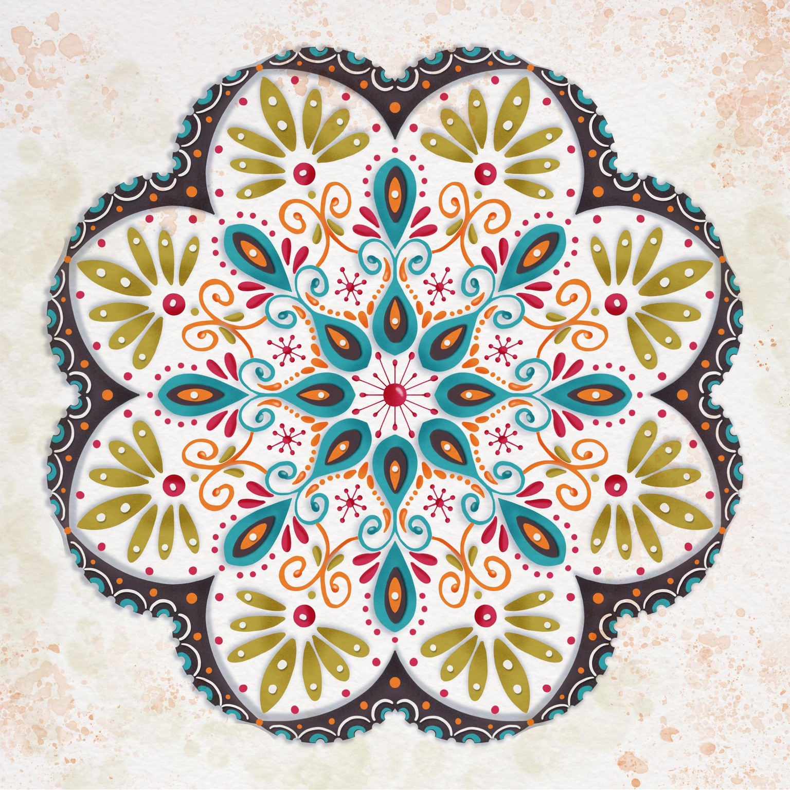 Mandala - image 1 - student project