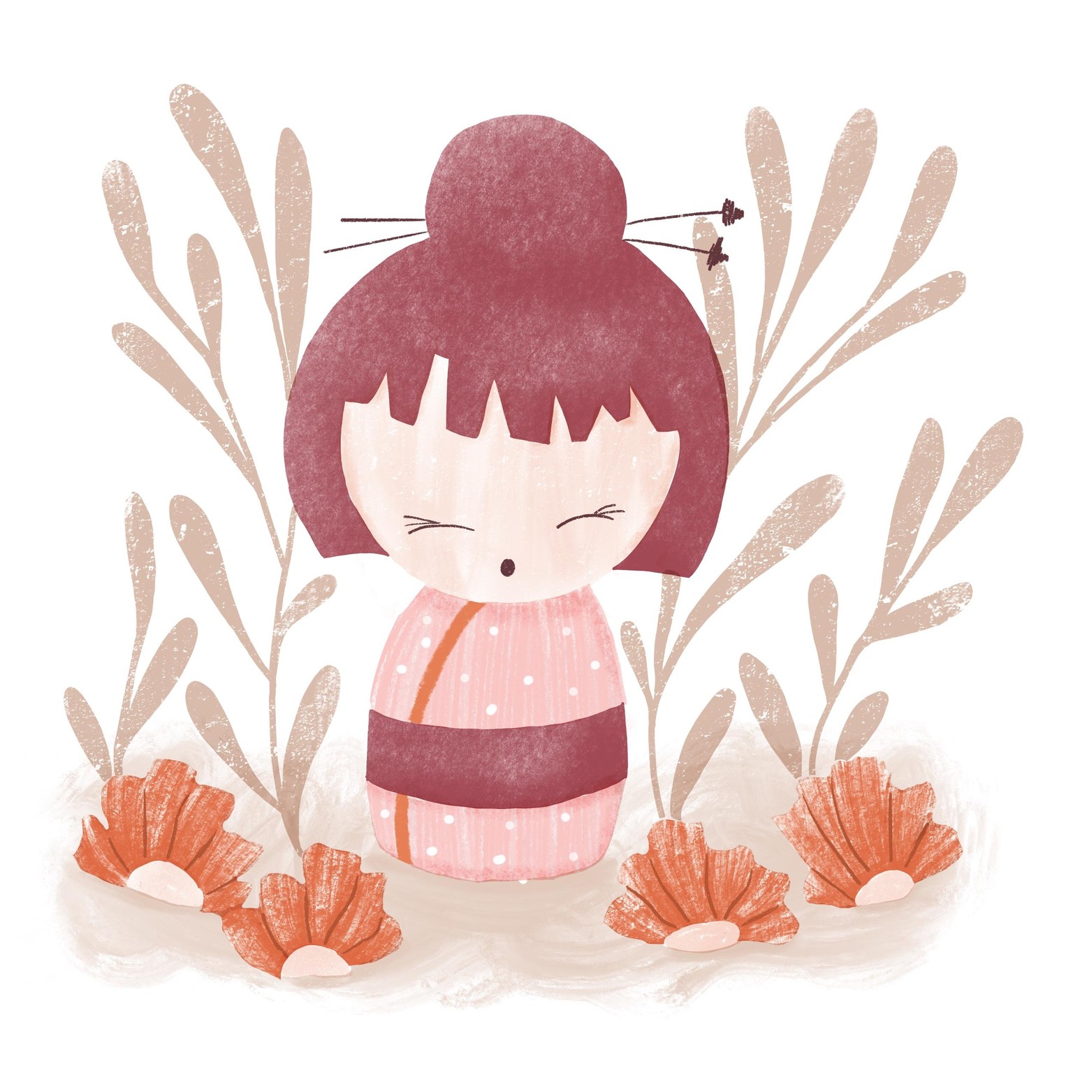 Lovely Kokeshi - image 3 - student project