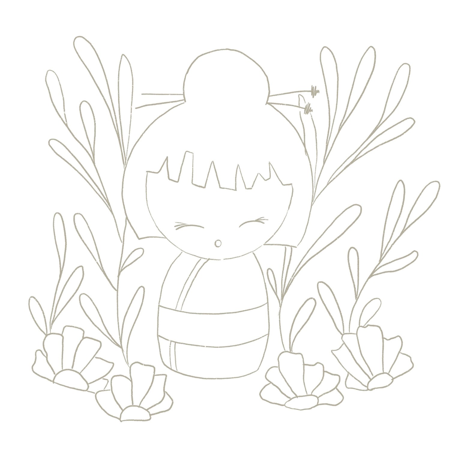 Lovely Kokeshi - image 1 - student project