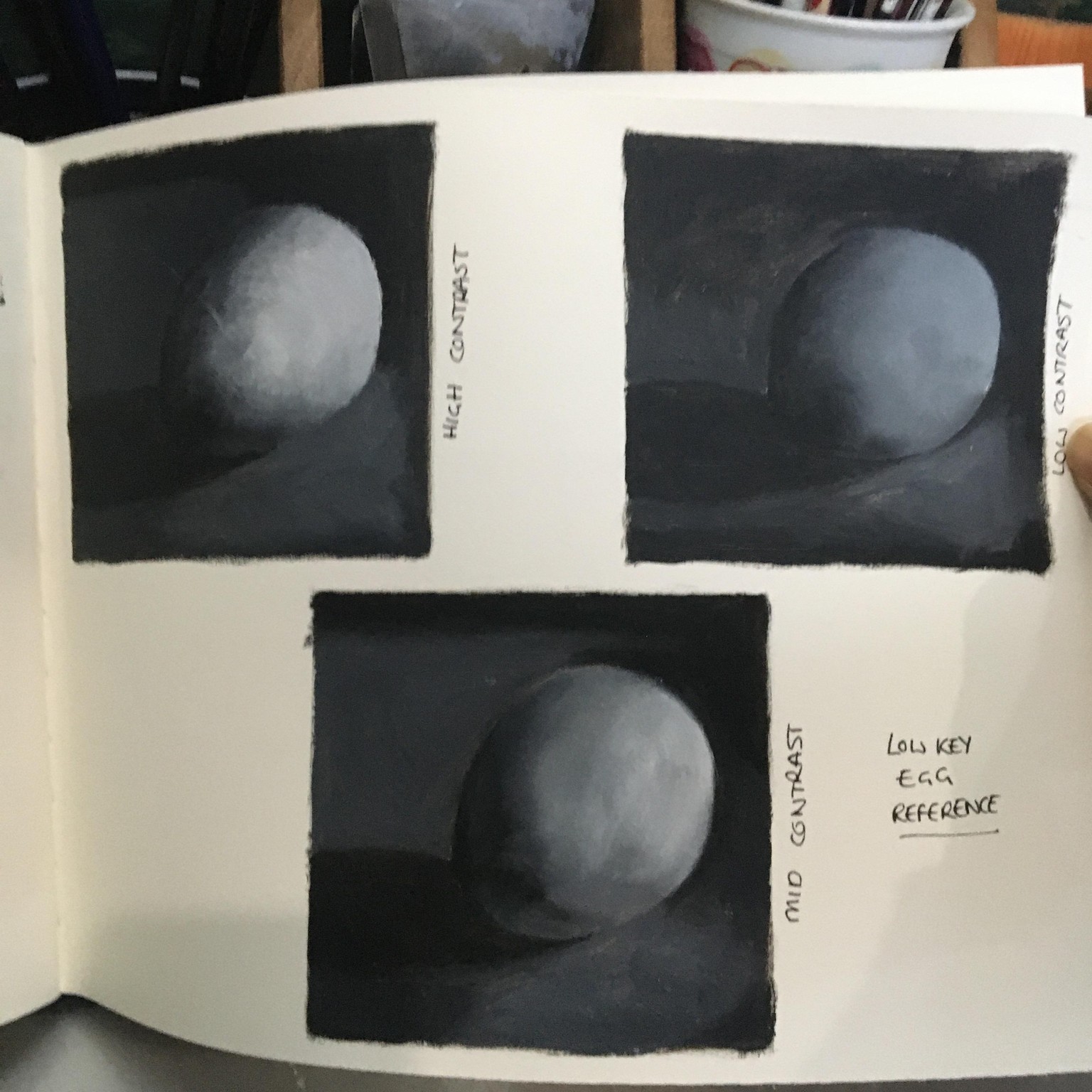 Value in Shape, Form and Composition - image 2 - student project