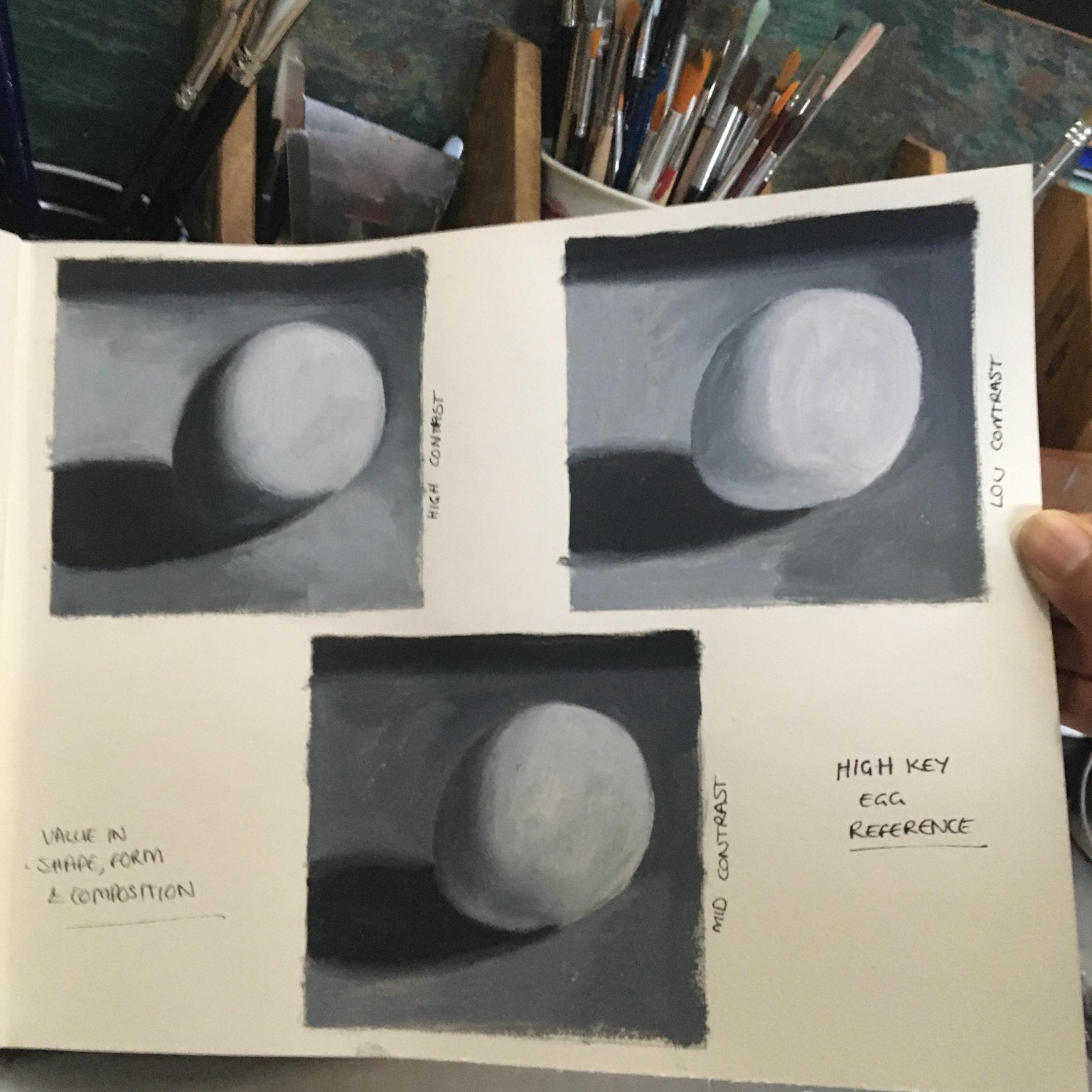 Value in Shape, Form and Composition - image 1 - student project
