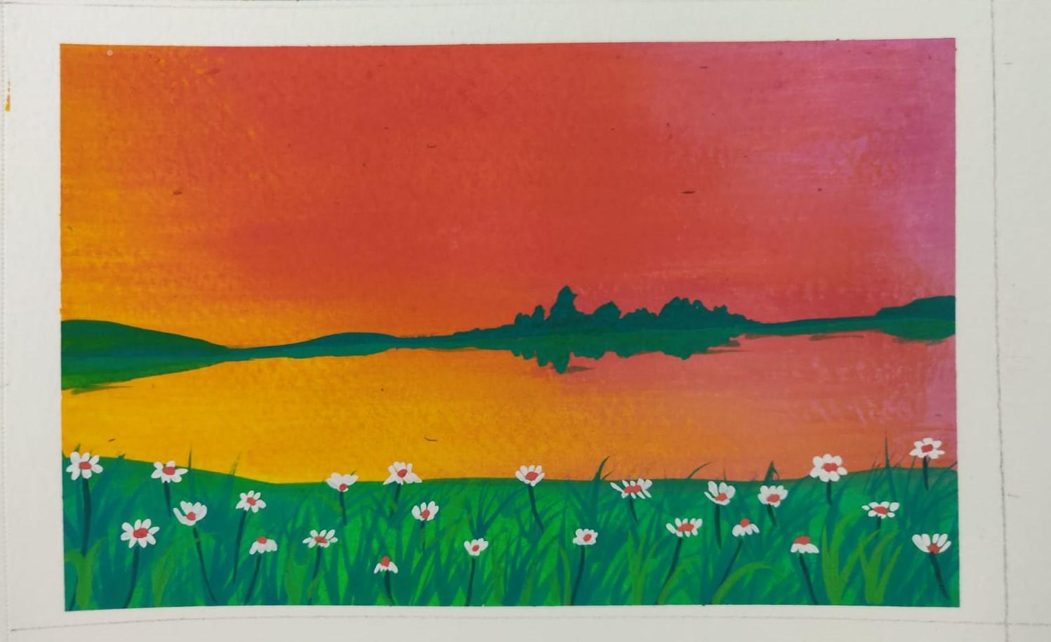 Gouache Meadows - image 5 - student project