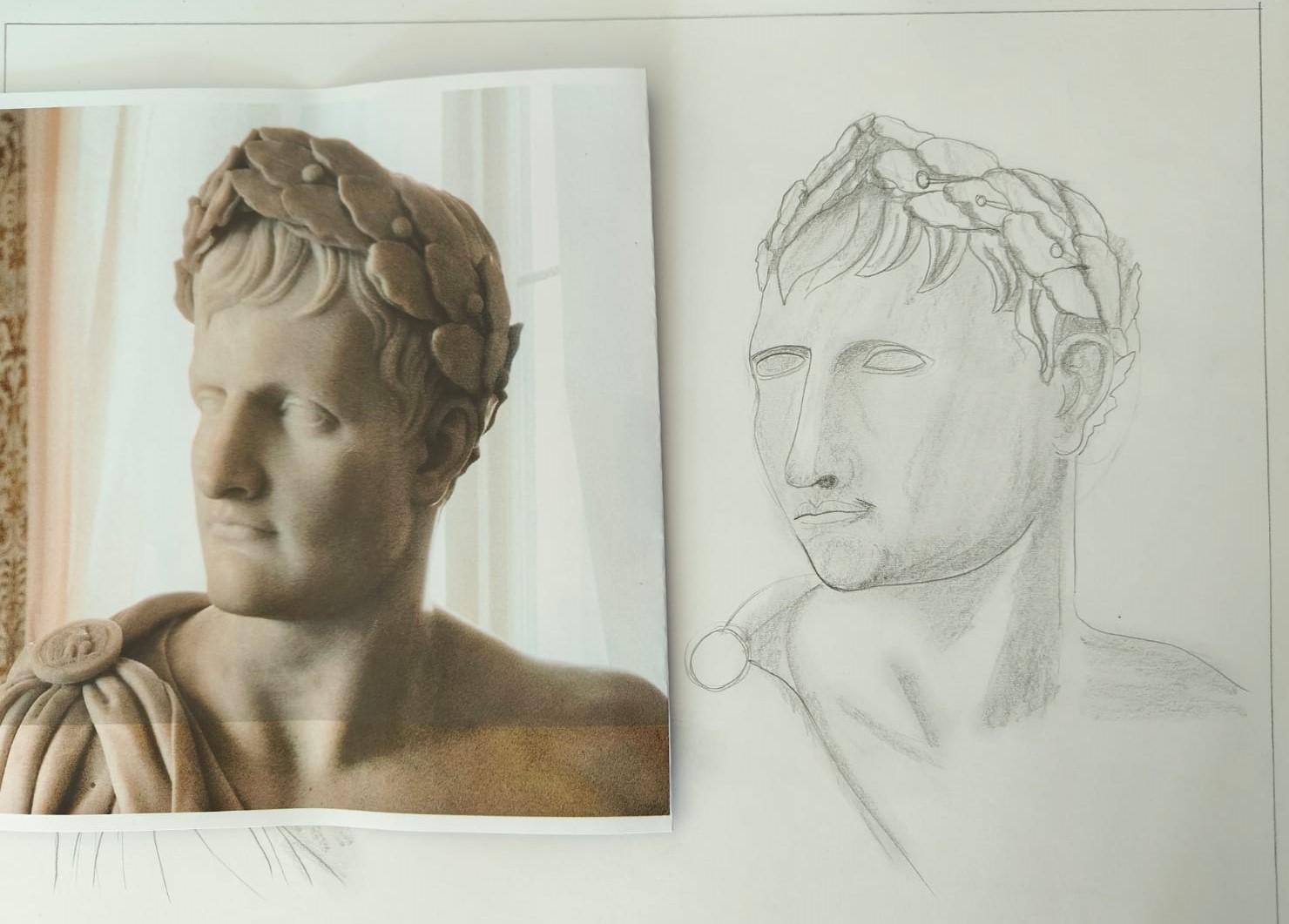 Preethi - sculpture sketching Part 7 - image 2 - student project