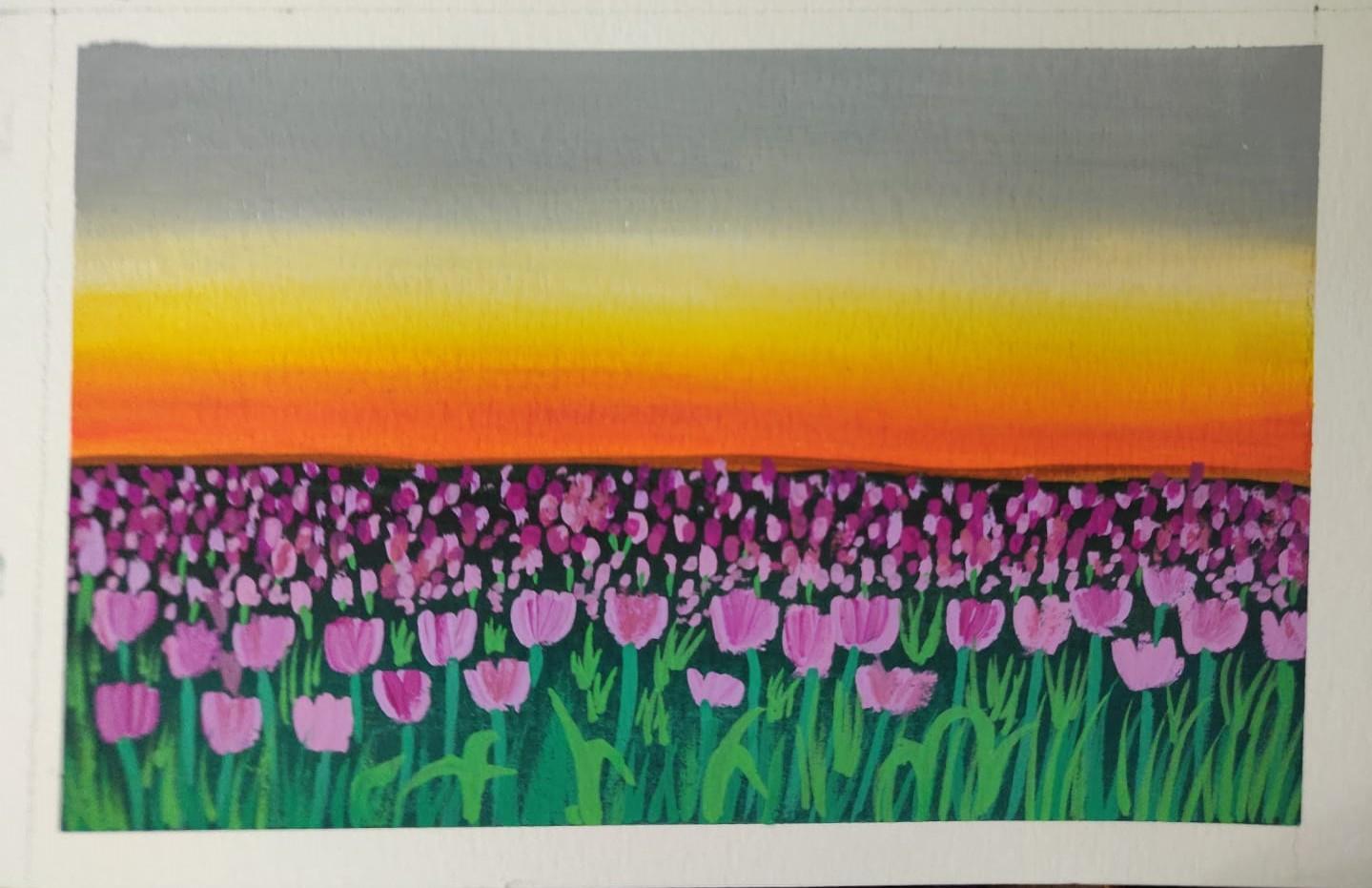 Gouache Meadows - image 3 - student project