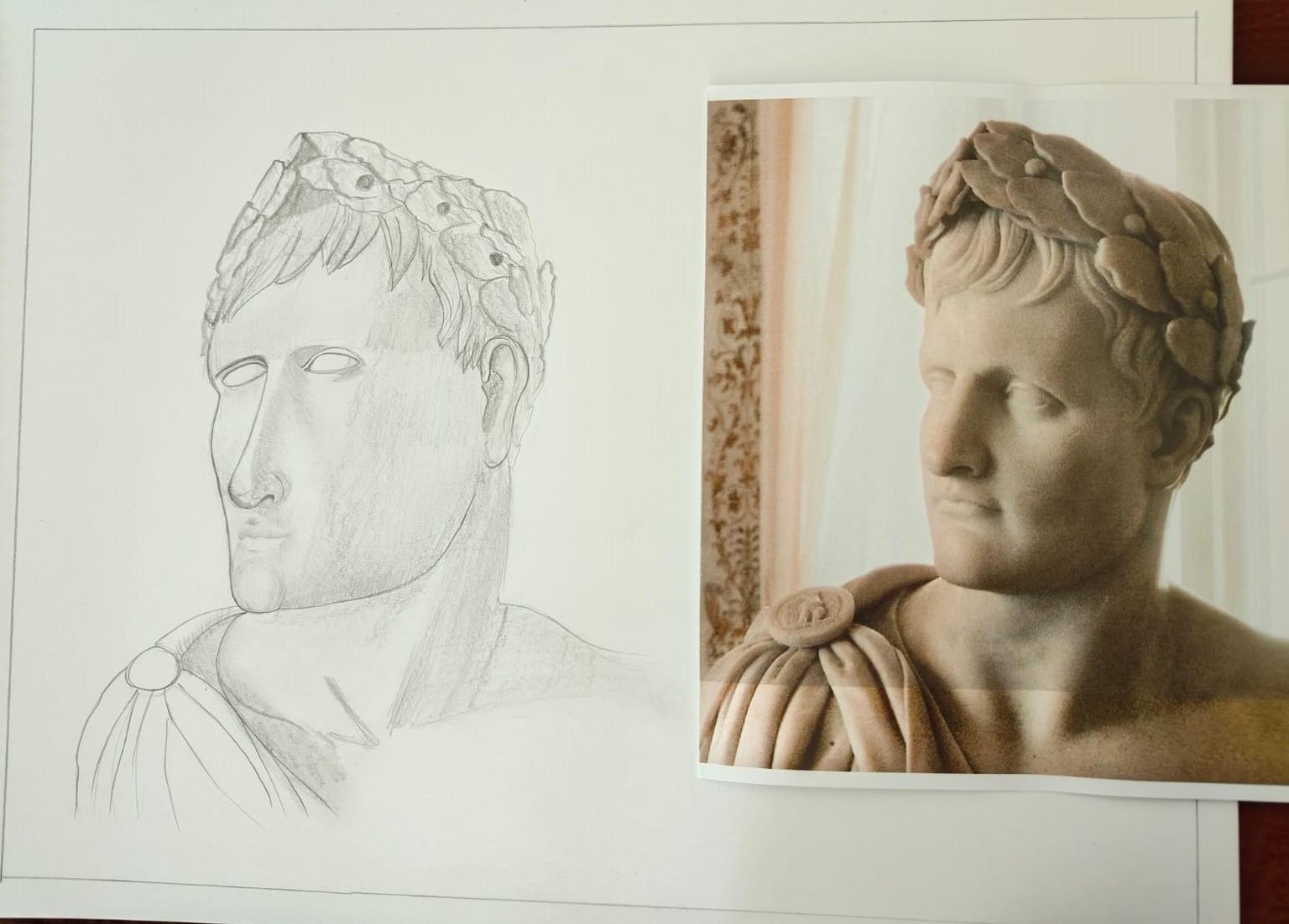 Preethi - sculpture sketching Part 7 - image 1 - student project