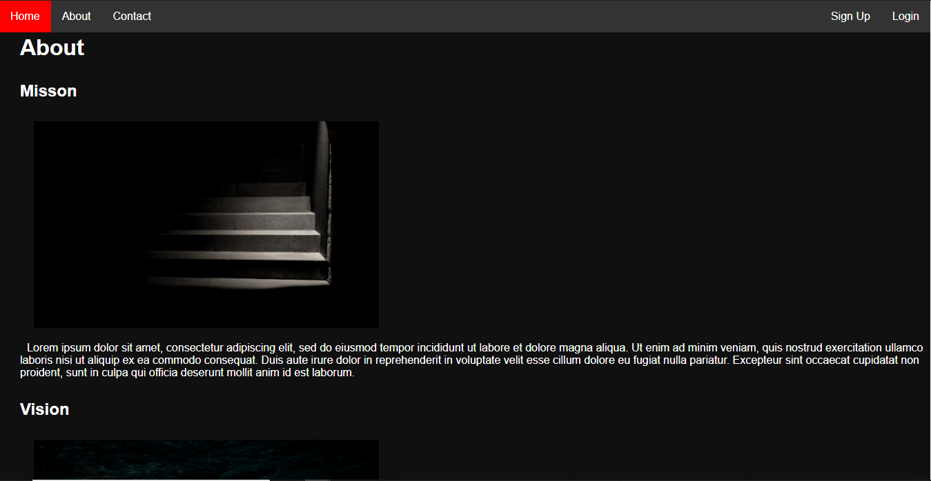 My Html Project - image 3 - student project