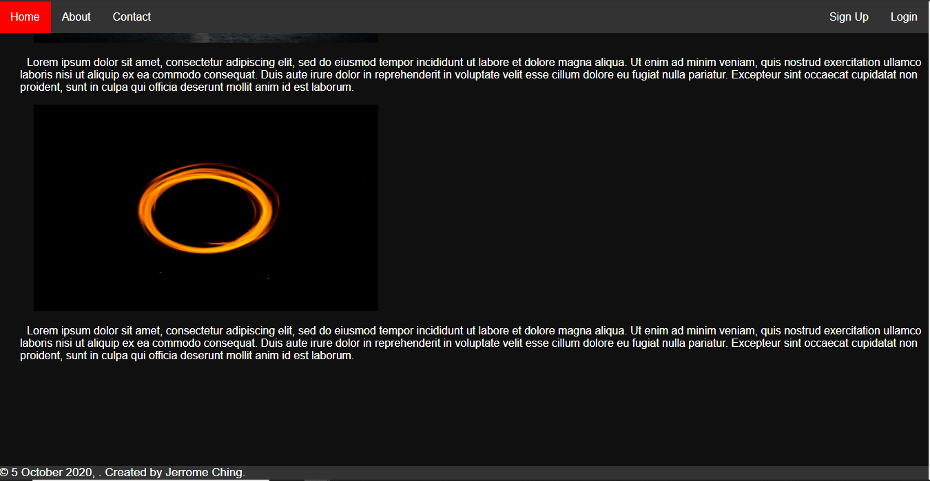 My Html Project - image 2 - student project