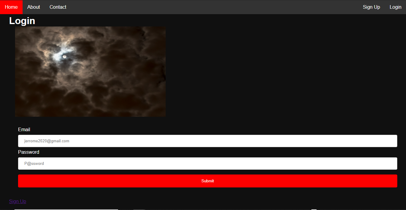 My Html Project - image 6 - student project