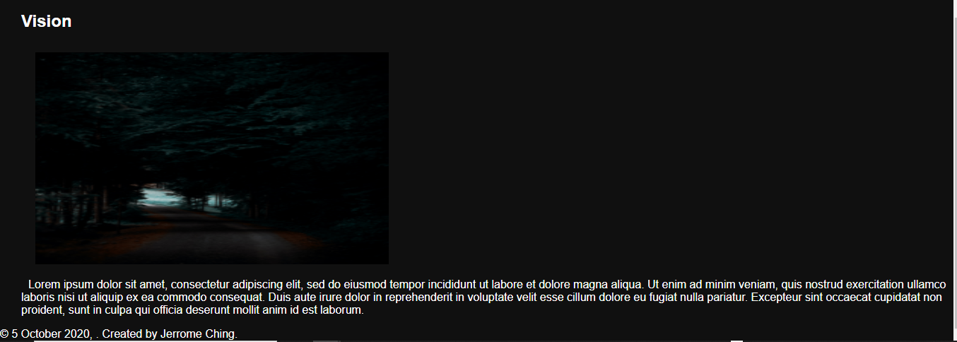 My Html Project - image 4 - student project