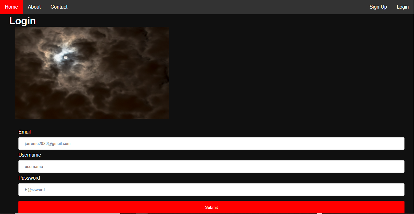 My Html Project - image 8 - student project