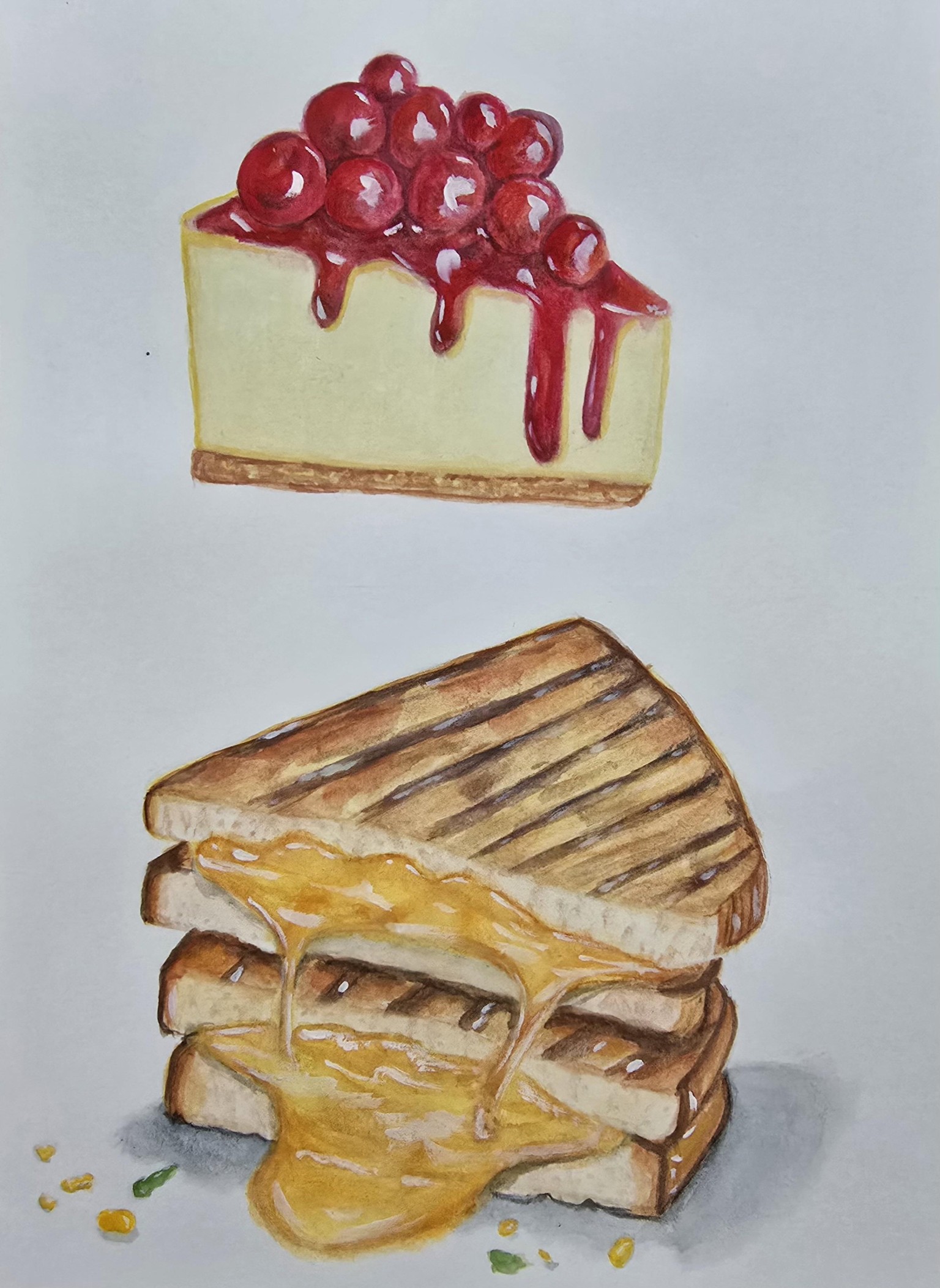Food illustrations 🍫🍰 - image 5 - student project