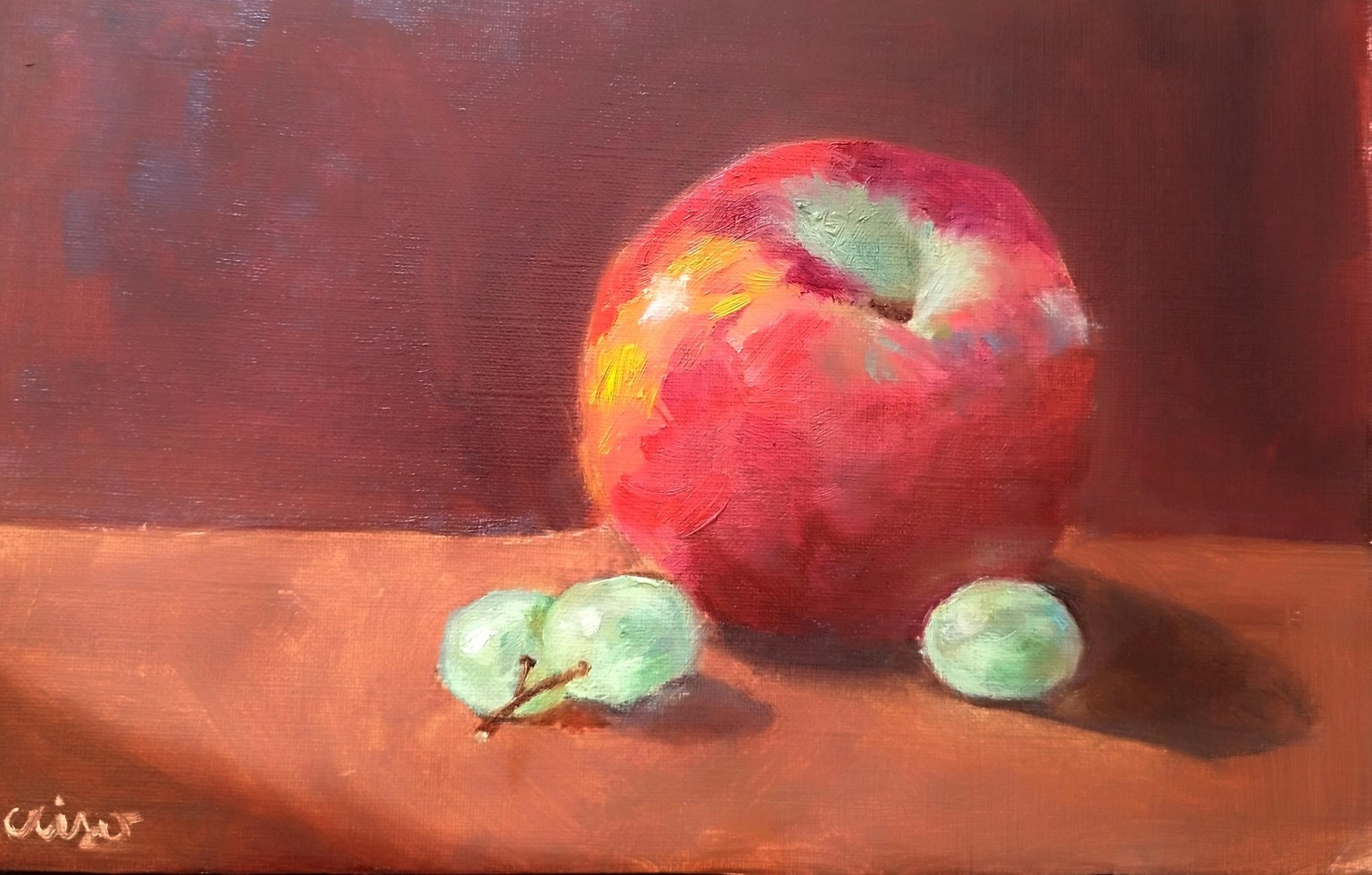 Criso Du -  Apples & grapes allá Prima - image 2 - student project