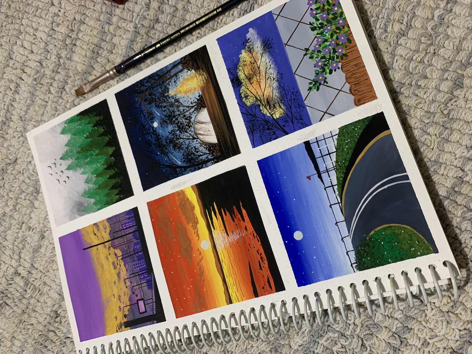 Day 1-30: Gouache Challenge - image 2 - student project
