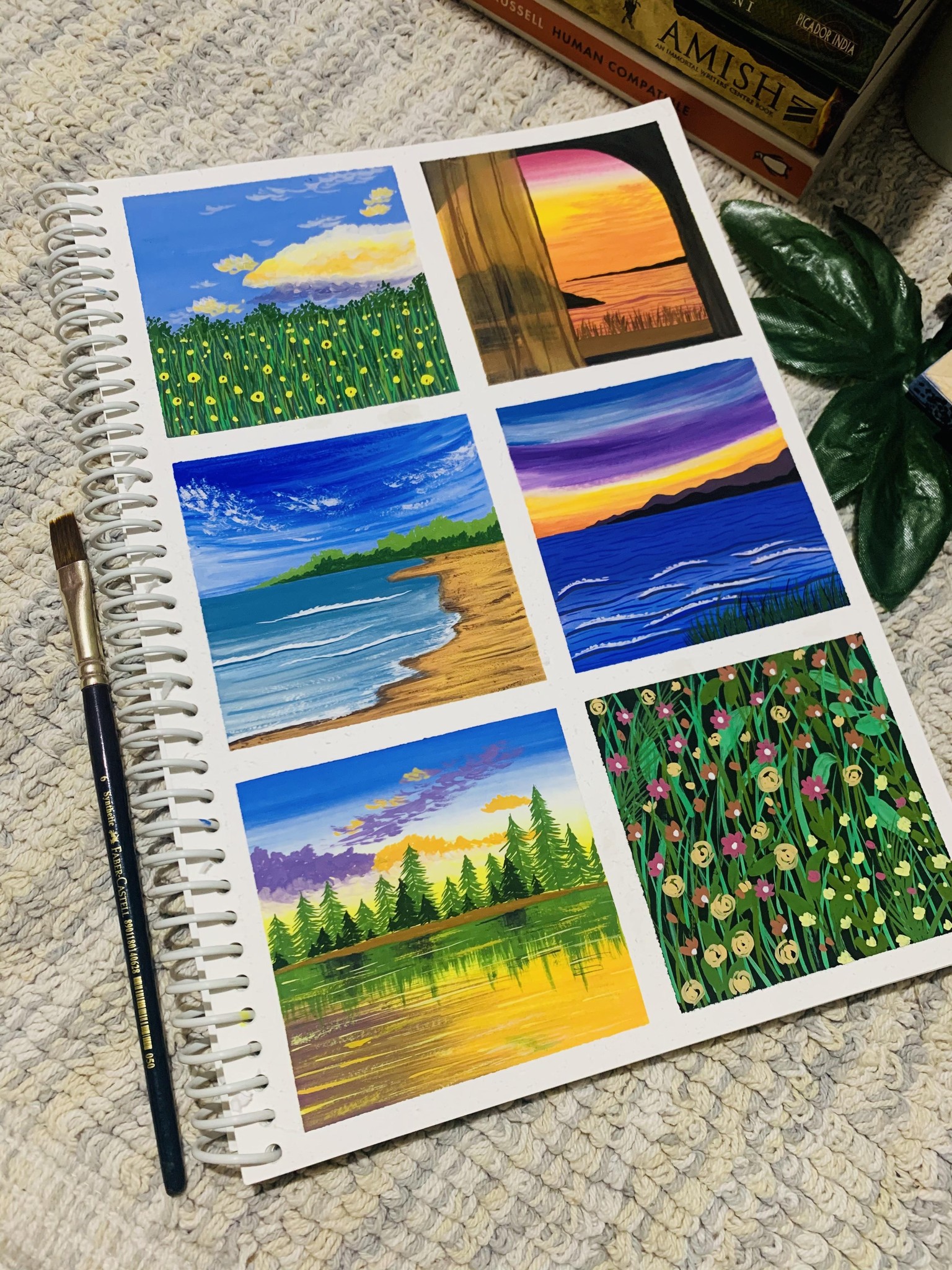 Day 1-30: Gouache Challenge - image 1 - student project