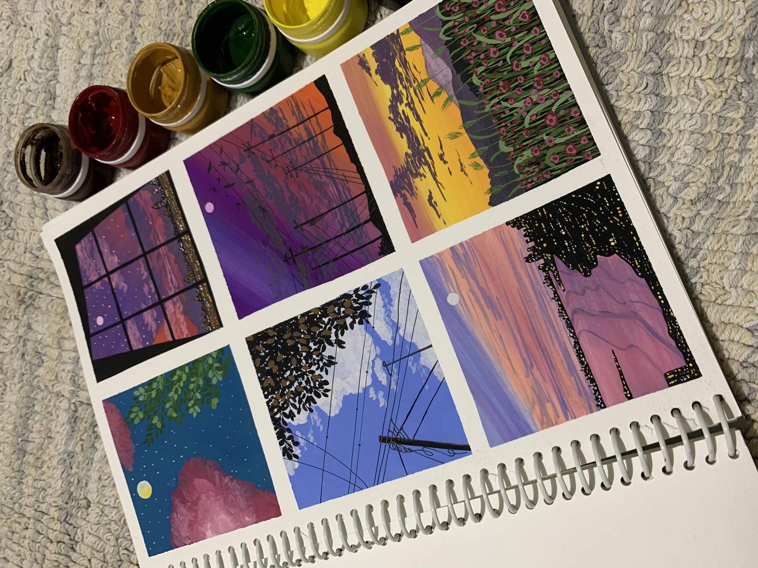Day 1-30: Gouache Challenge - image 3 - student project