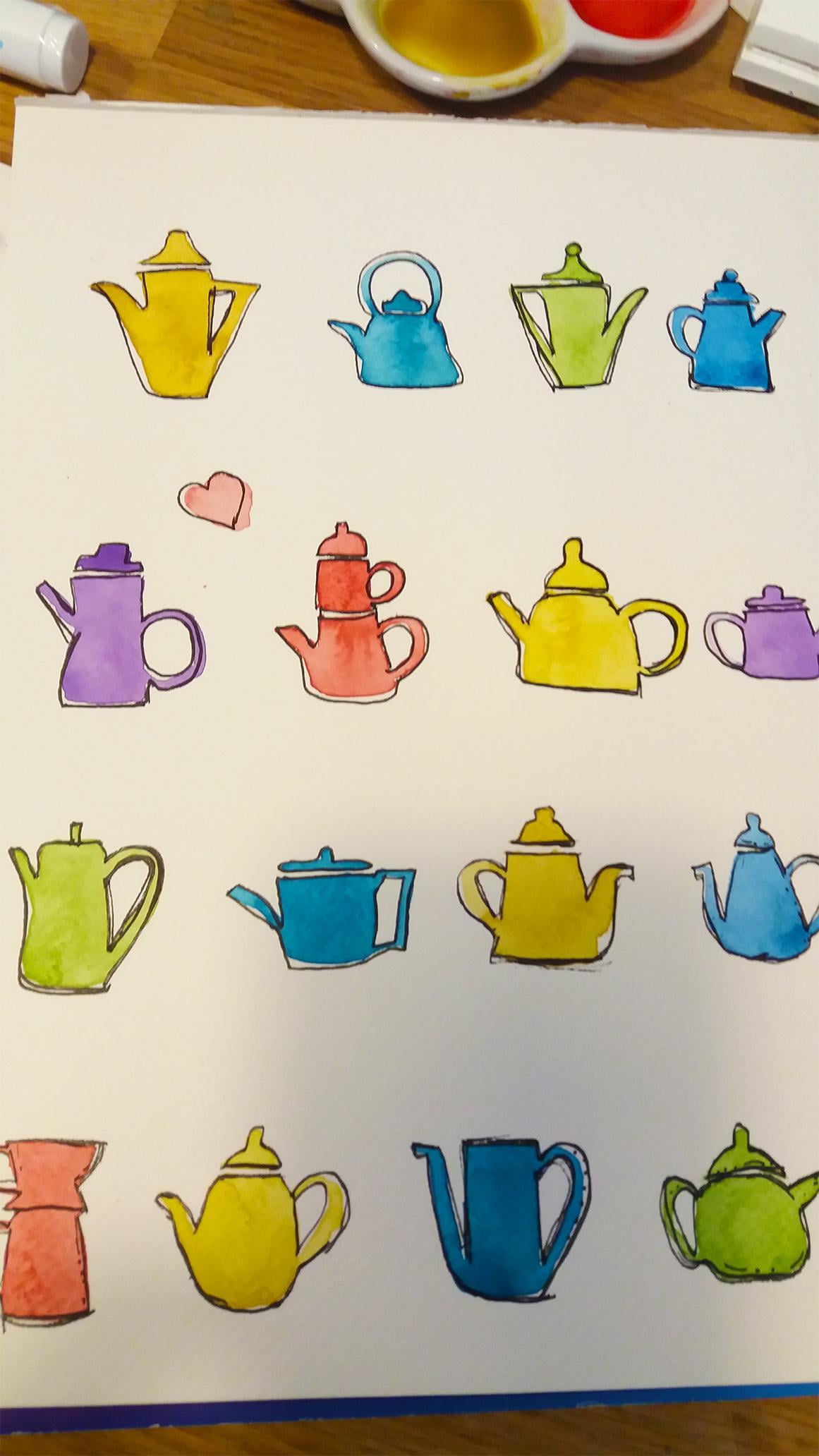Workshop Project: Watercolor and Floral Illustrations and Final Project Prompts - image 9 - student project