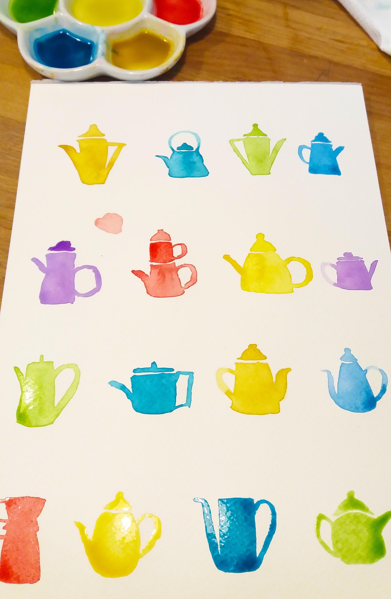 Workshop Project: Watercolor and Floral Illustrations and Final Project Prompts - image 6 - student project