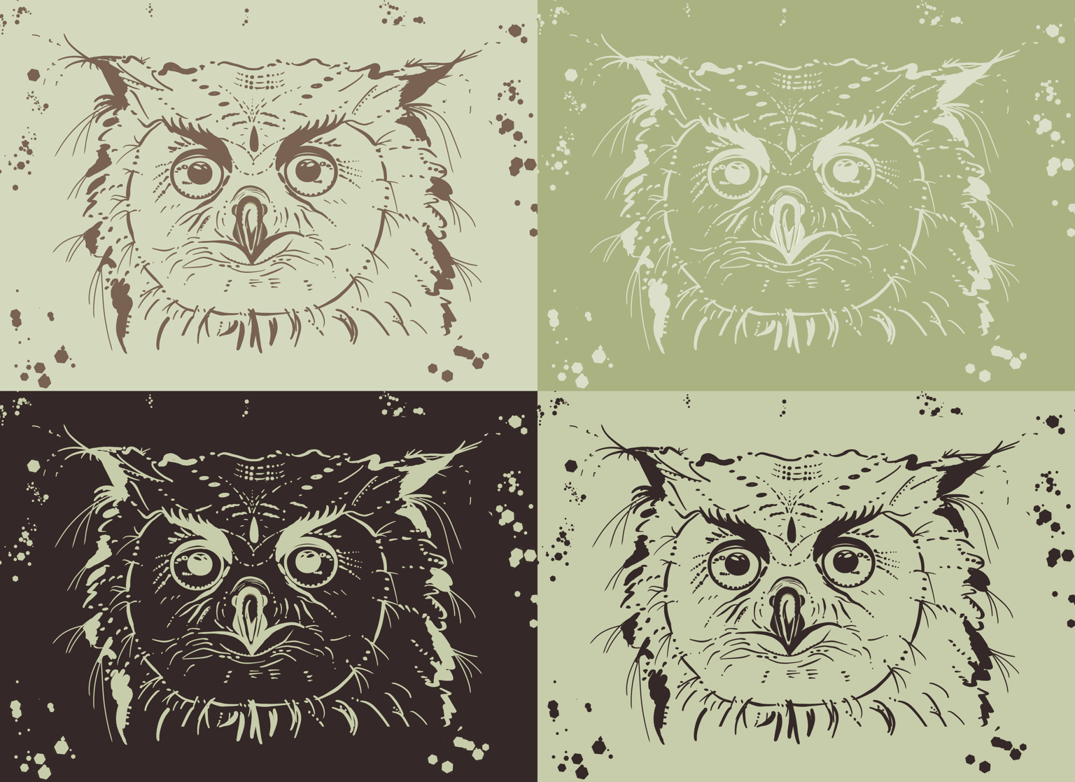 My cat and an owl - image 14 - student project