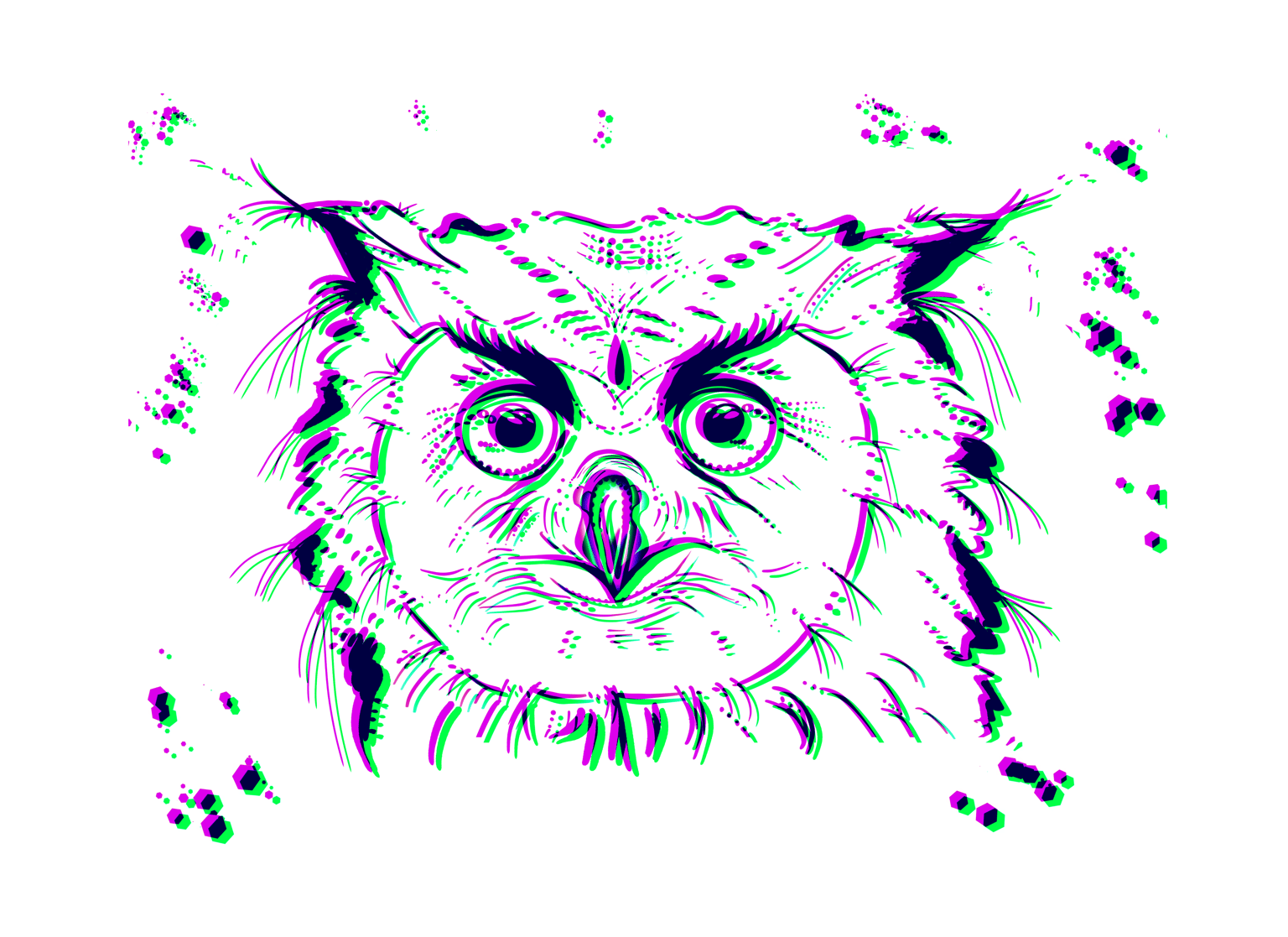 My cat and an owl - image 13 - student project