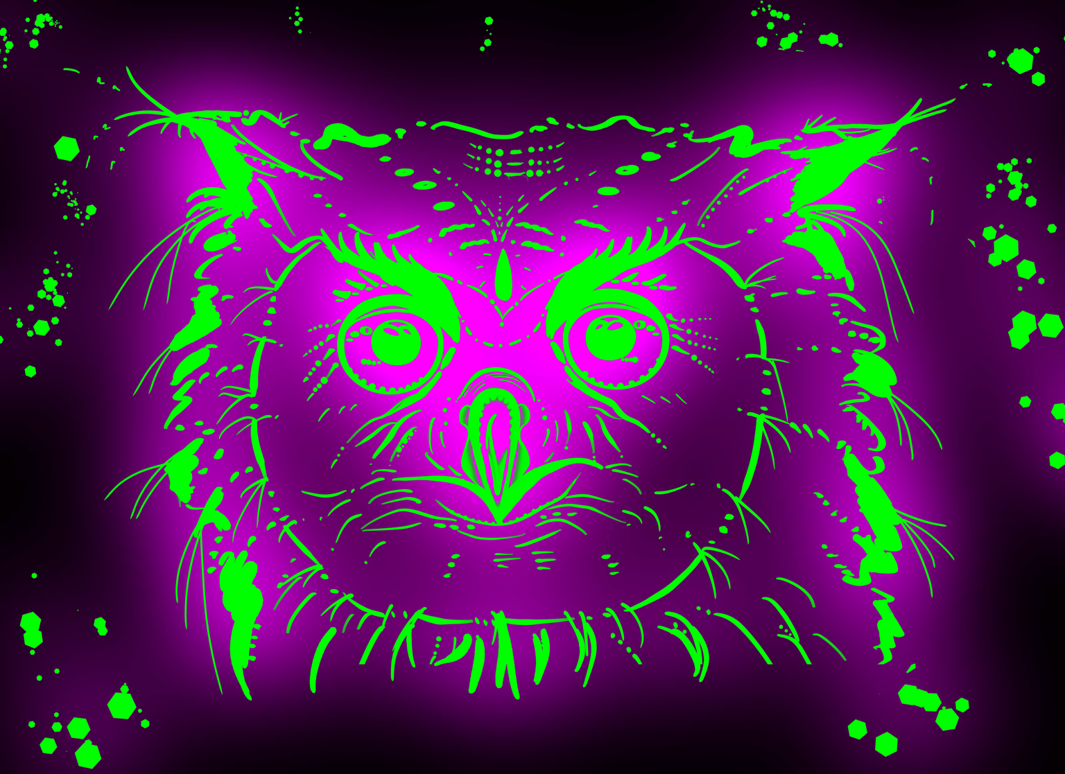 My cat and an owl - image 8 - student project